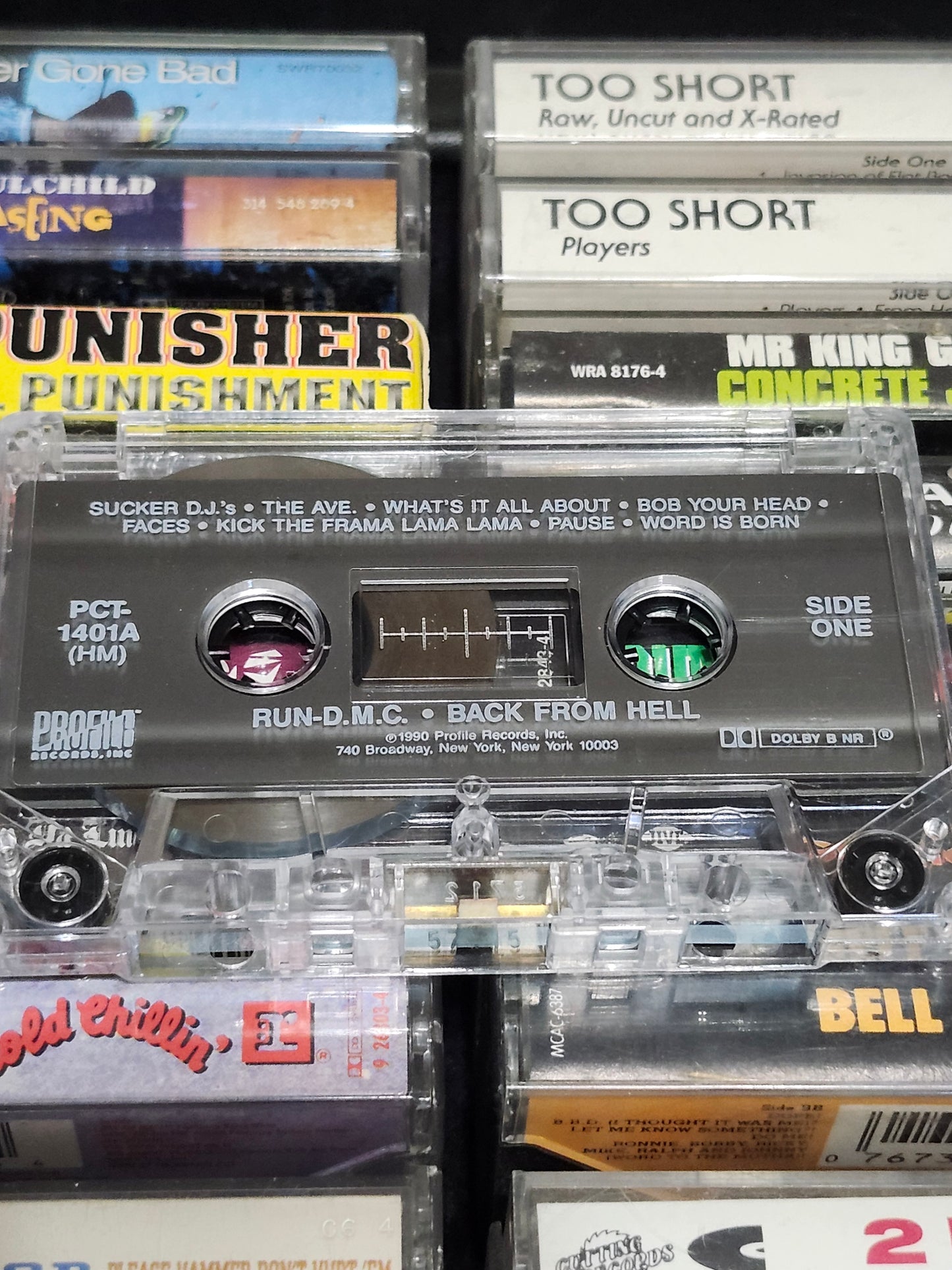 Run DMC Back From Hell Cassette Tape