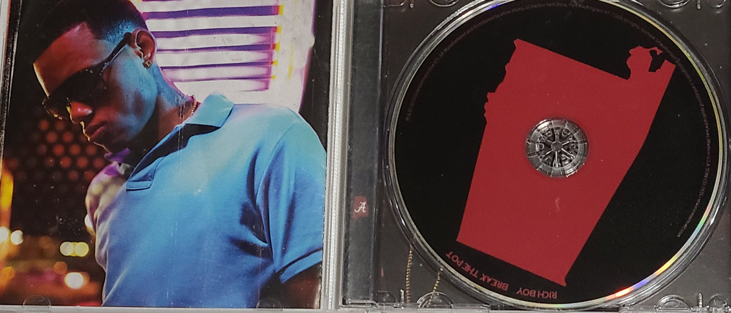 Rich Boy Break the Point CD UK Import Bobby Valentino Rap Hip-Hop