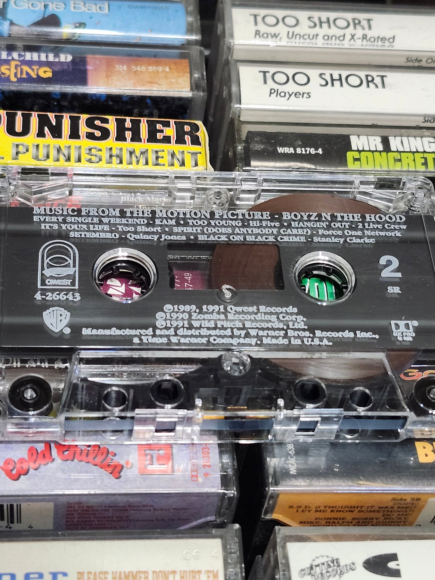 Boyz N the Hood Soundtrack Cassette Tape - Ice Cube