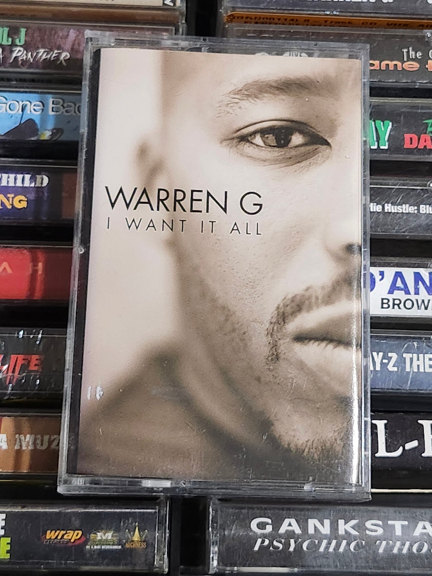 Warren G - I Want It All Cassette DPG Nate Dogg