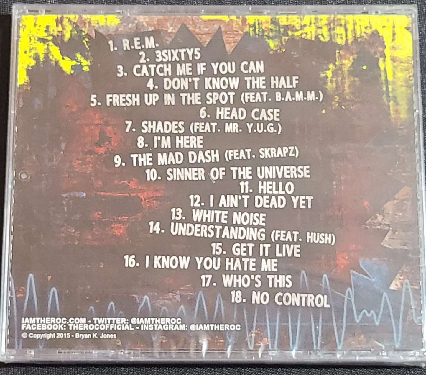 The R.O.C. OH HELL NO CD Twiztid ICP Insane Clown Posse