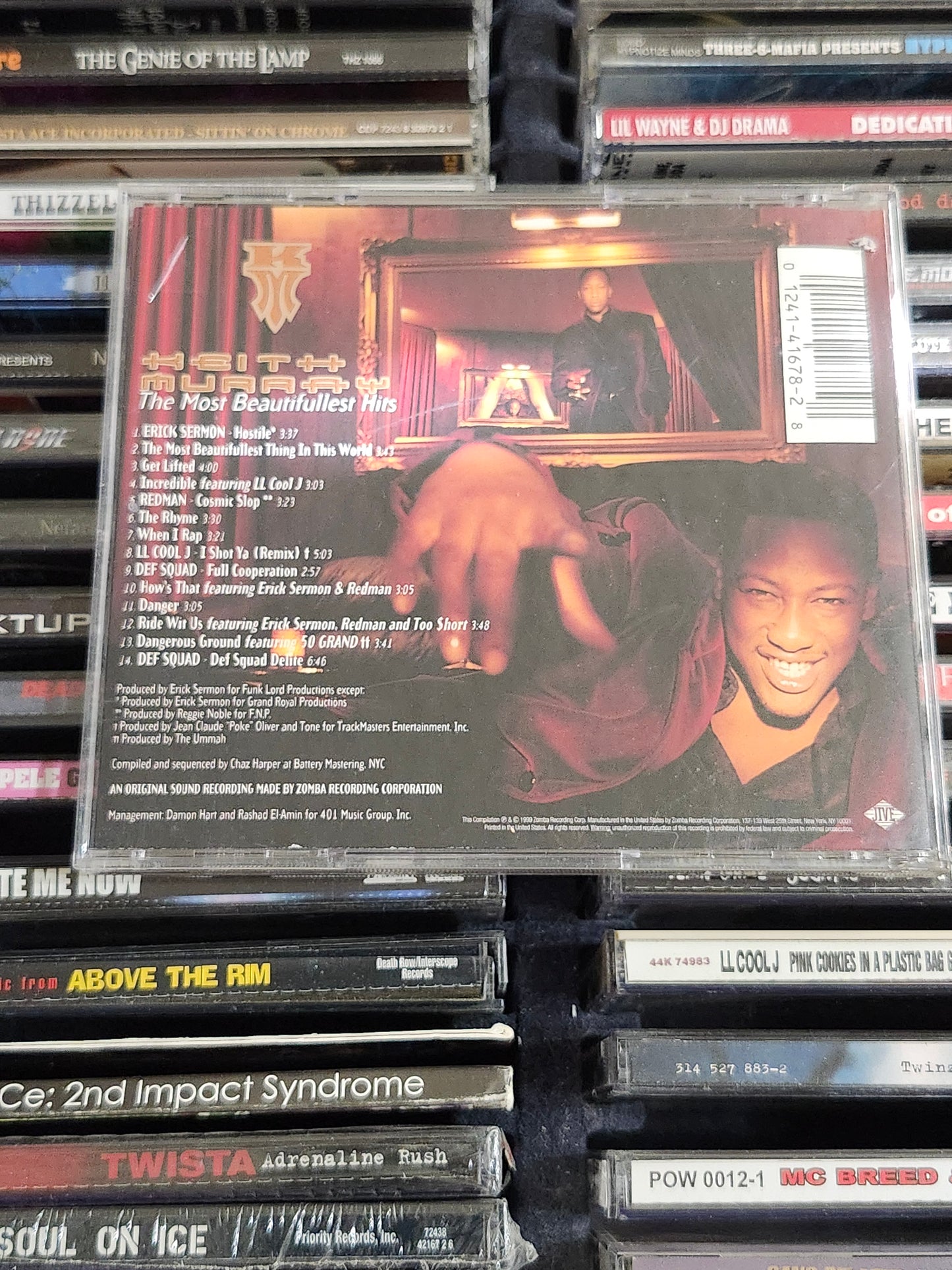 Keith Murray The Most Beautifullest Hits CD  Rare HTF OOP