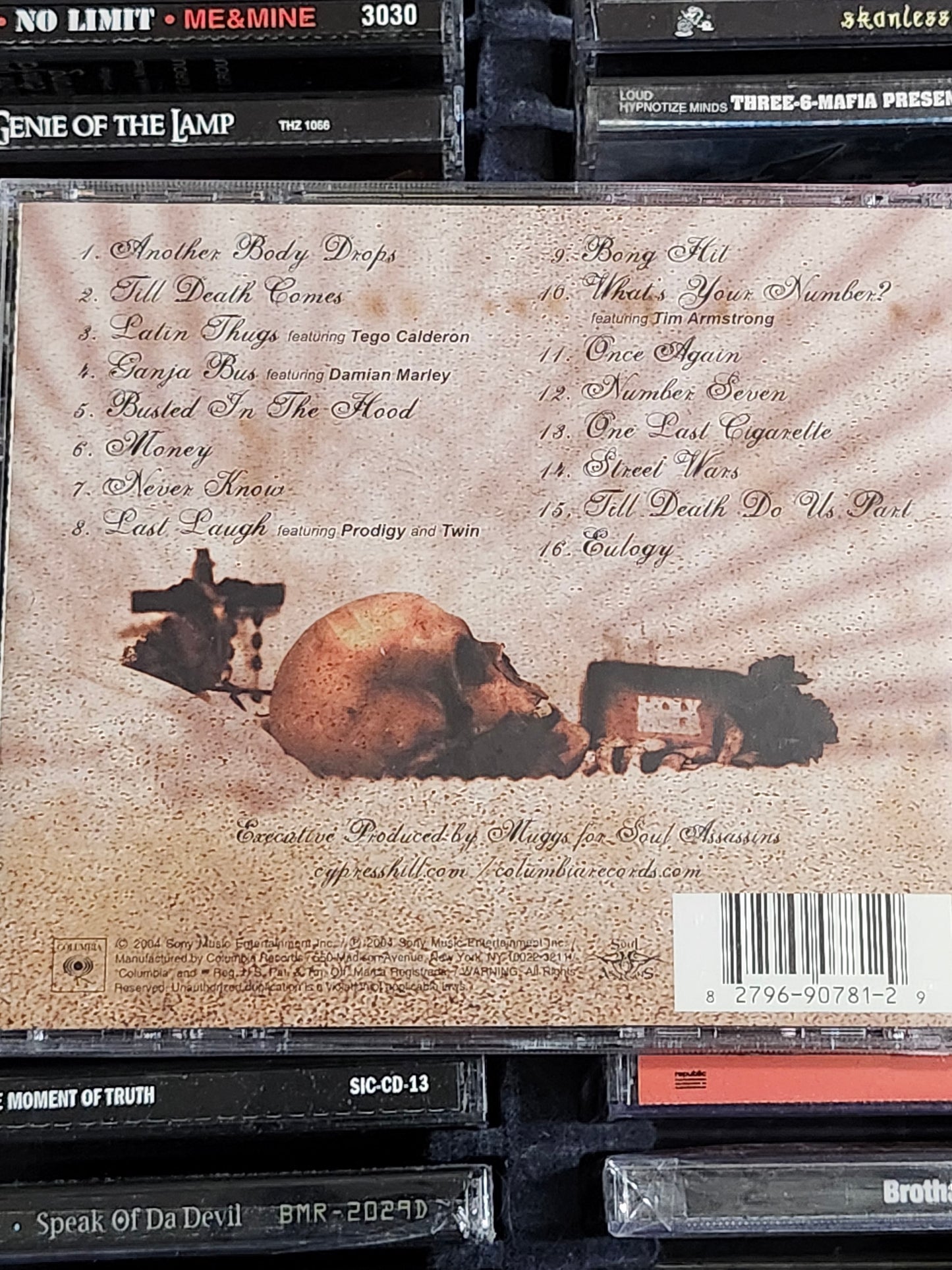 Cypress Hill : Till Death Do Us Part CD Tego Calderon Damian Marley Prodigy