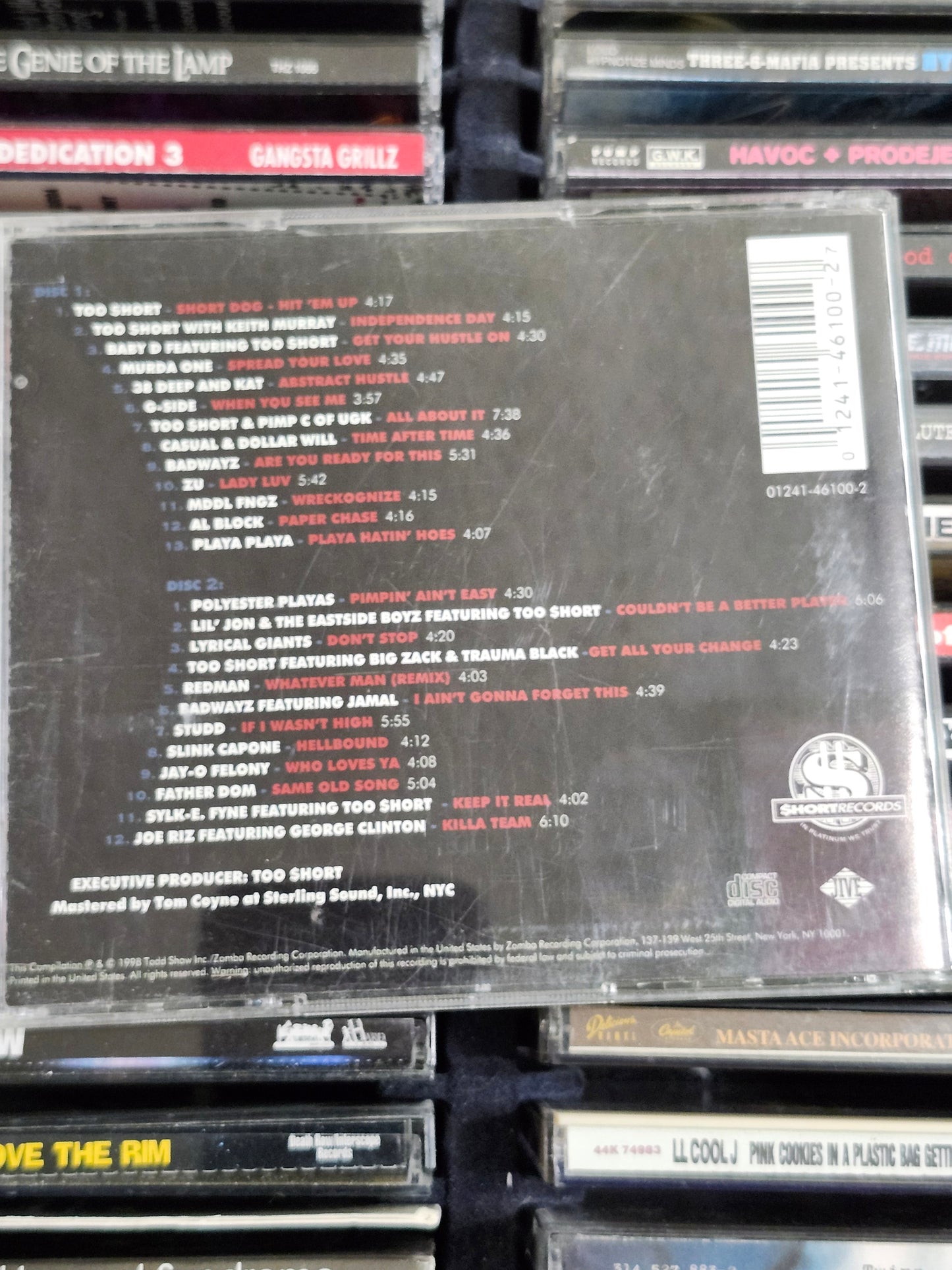 Too Short Nationwide Independence Day CD Rare HTF OOP