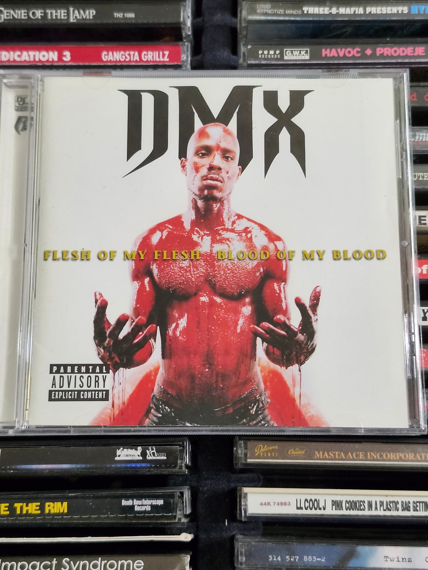 DMX Flesh Of My Flesh Blood Of My Blood CD Hip-Hop Rap Ruff Ryders Lox