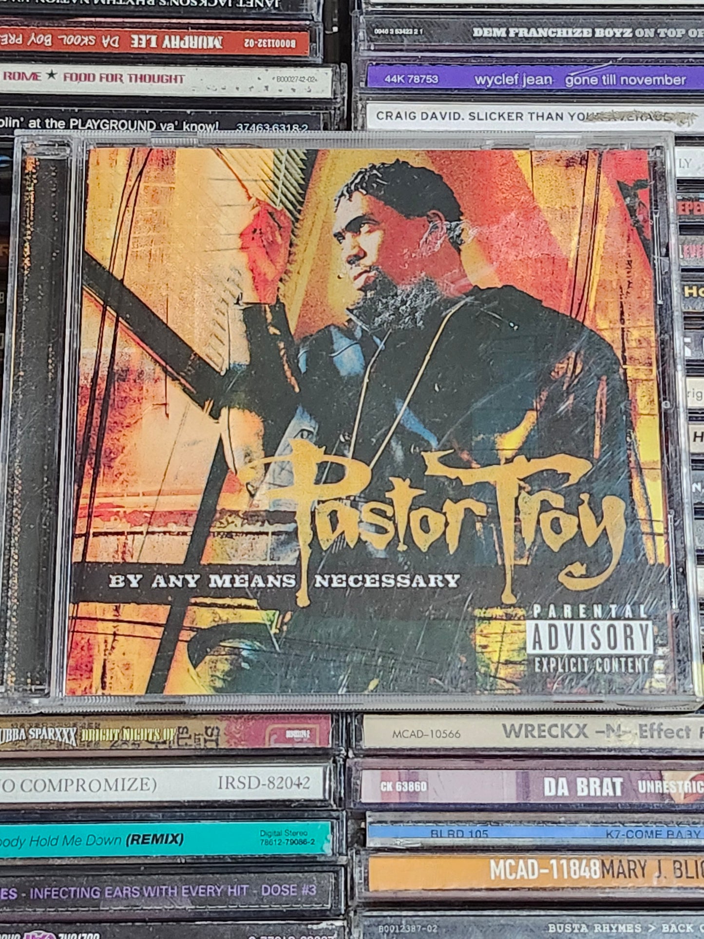 Pastor Troy By Any Means Necessary CD Juvenile Eightball 8ball