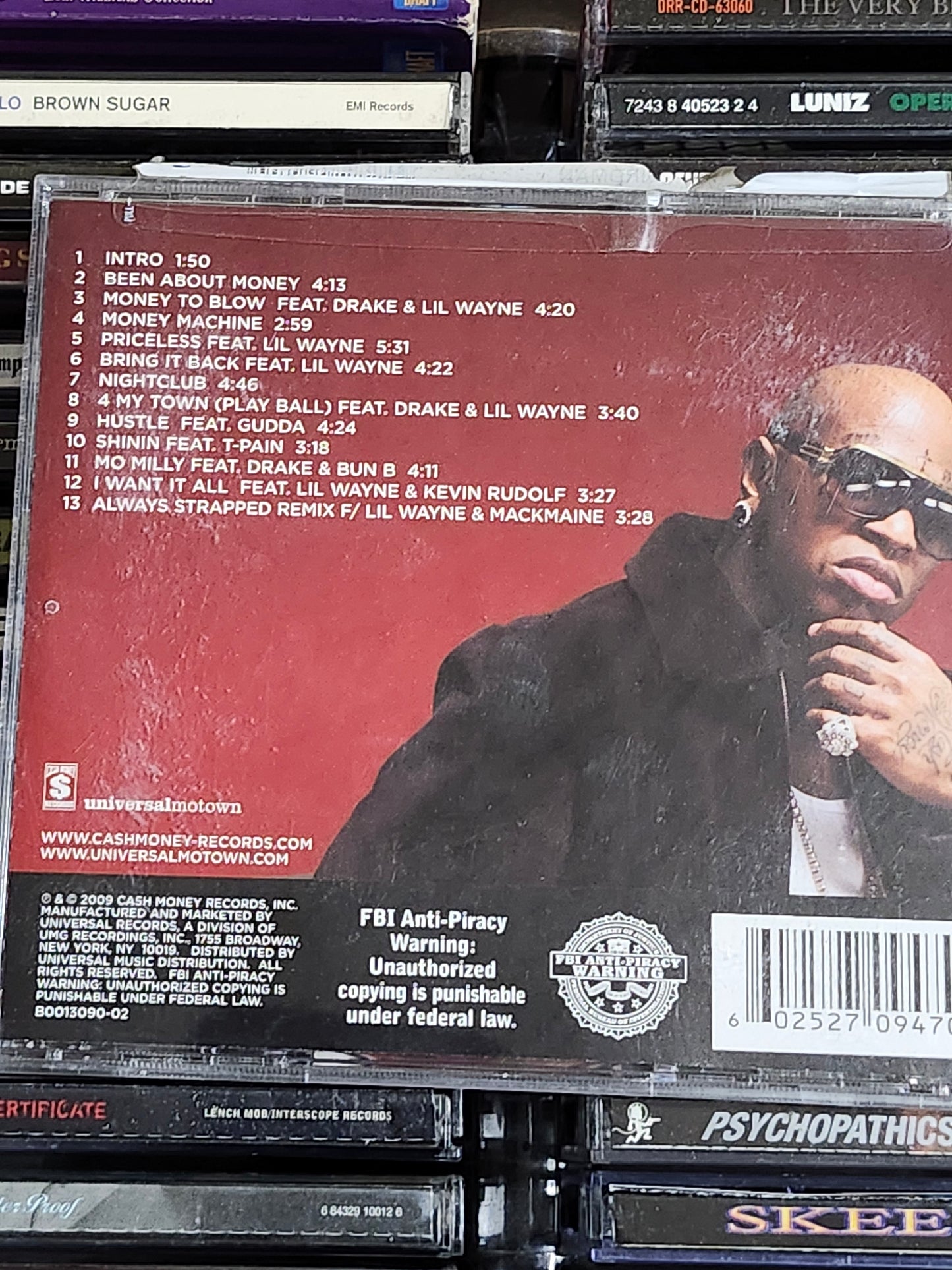 Birdman Priceless CD Baby Drake Lil Wayne T-Pain Bun B Cash Money