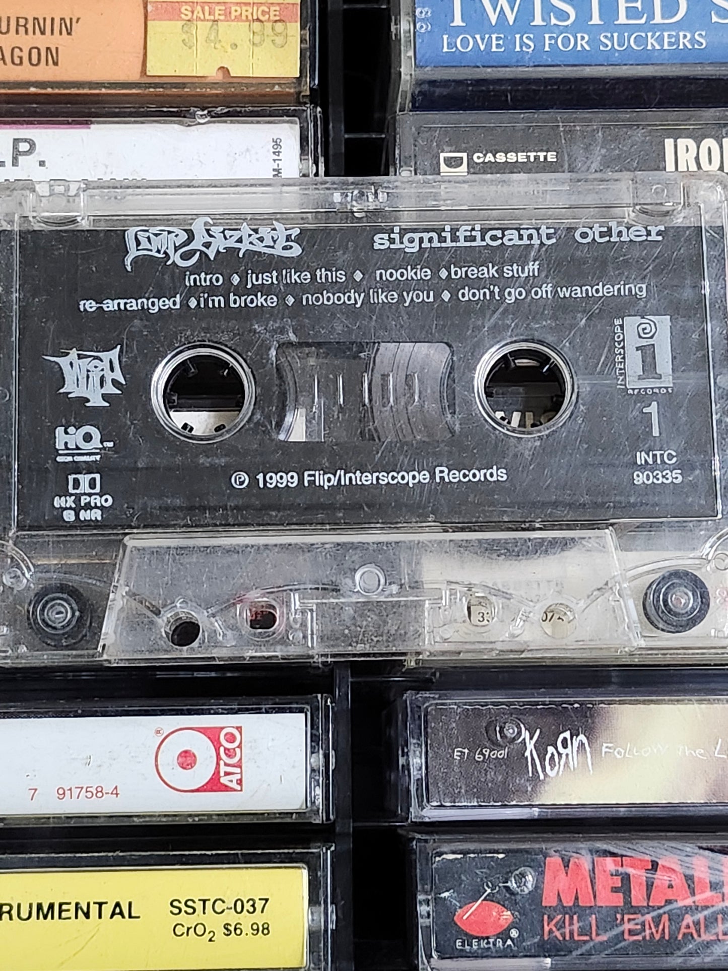 Limp Bizkit Significant Other Cassette
