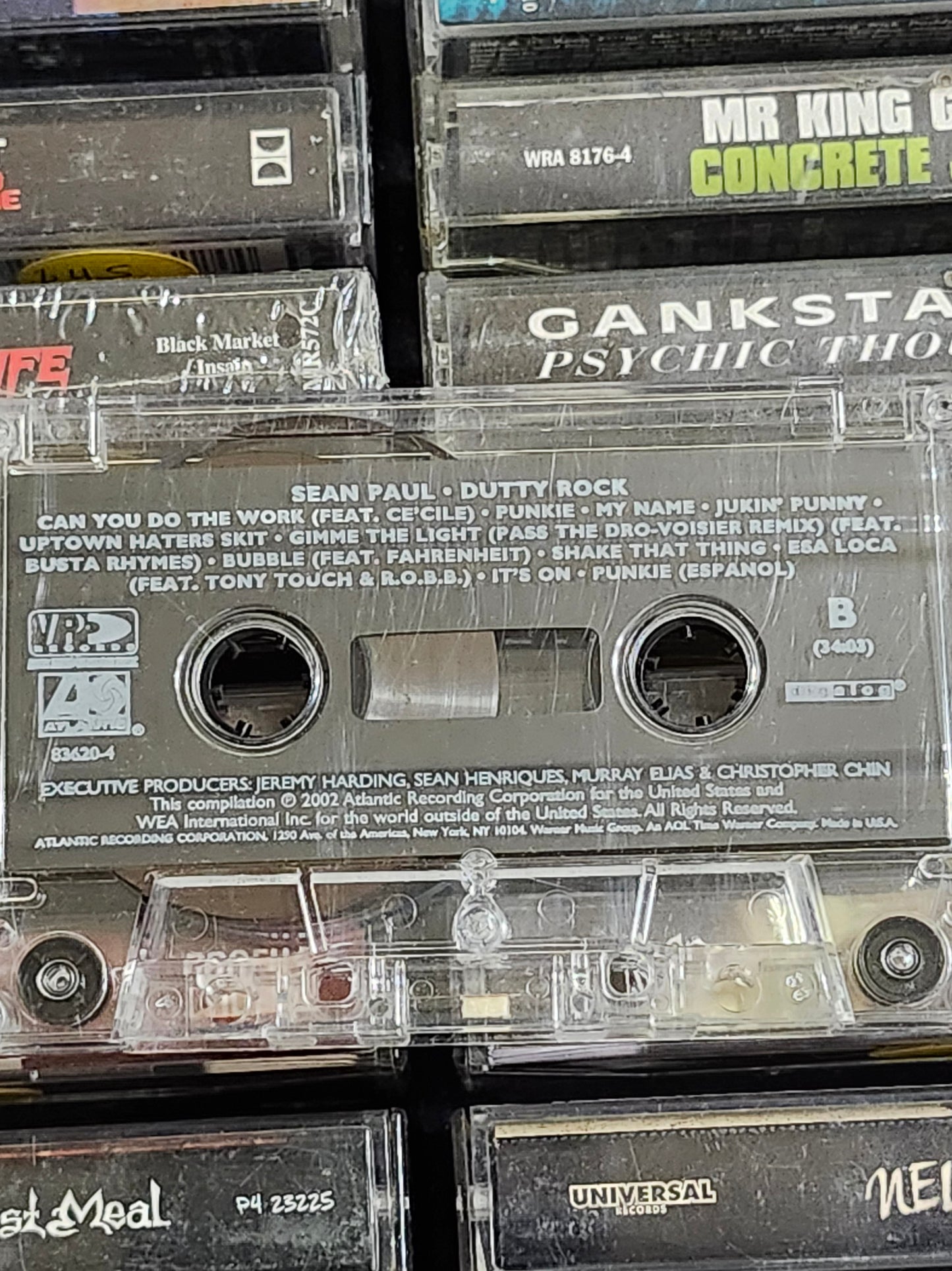 Sean Paul Dutty Rock Cassette Rare HTF OOP
