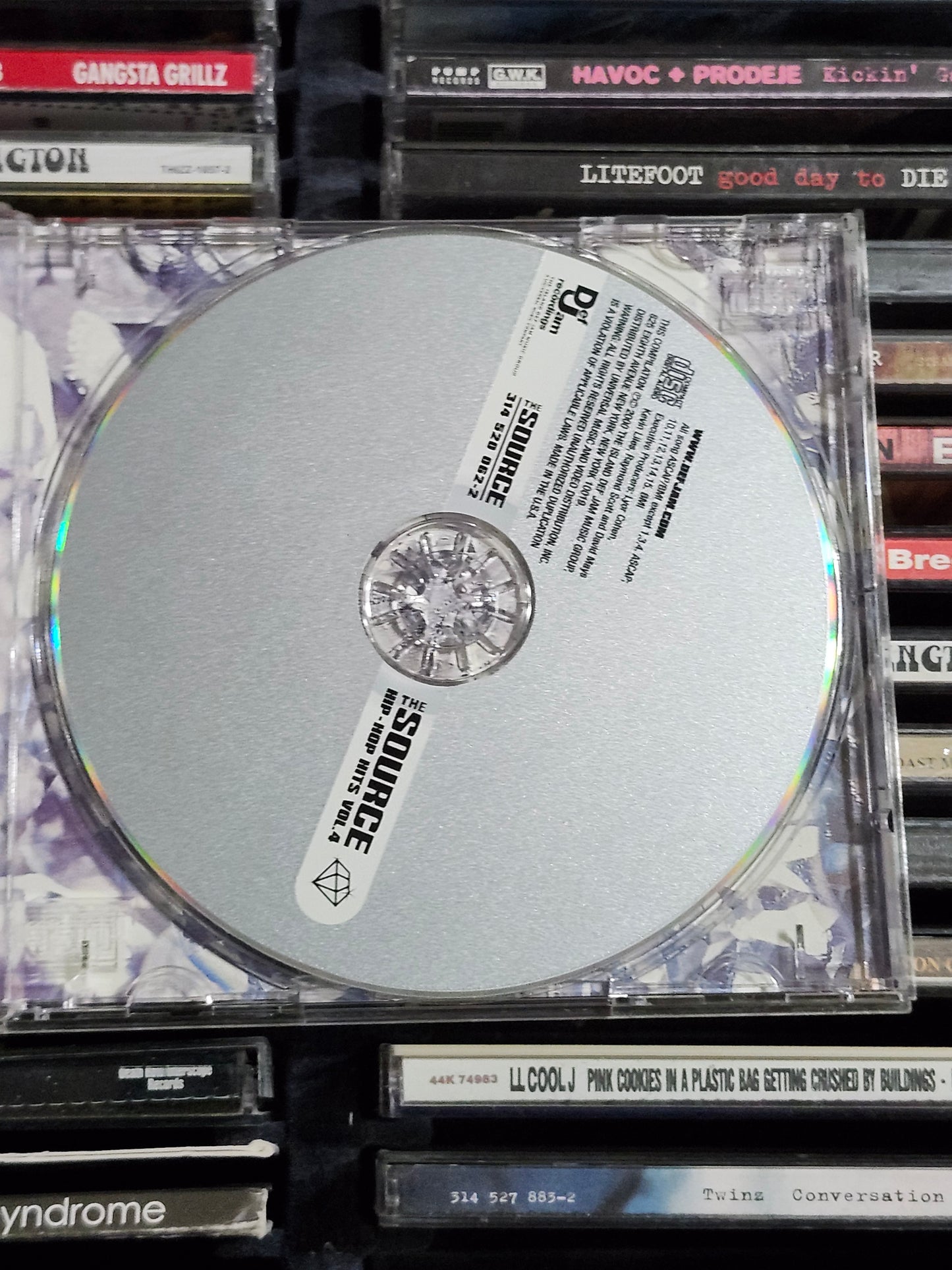 Source Presents: Hip Hop Hits 4 CD Dr Dre Eminem DMX LL Cool J Redman