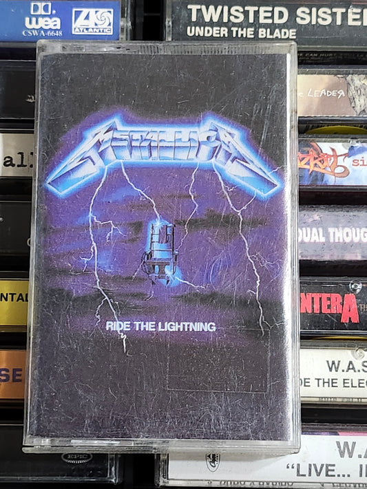 Metallica - Ride The Lightning Cassette Metal