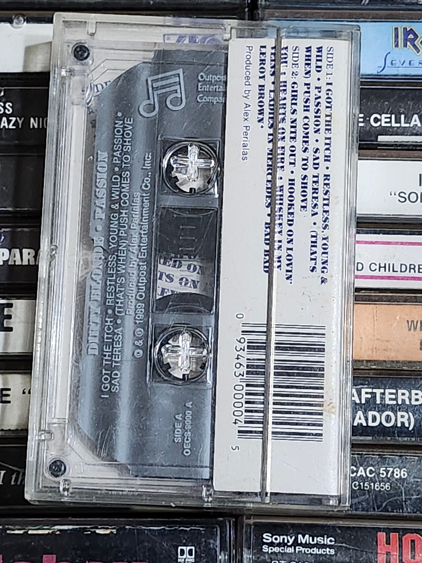 Dirty Blonde Passion Cassette