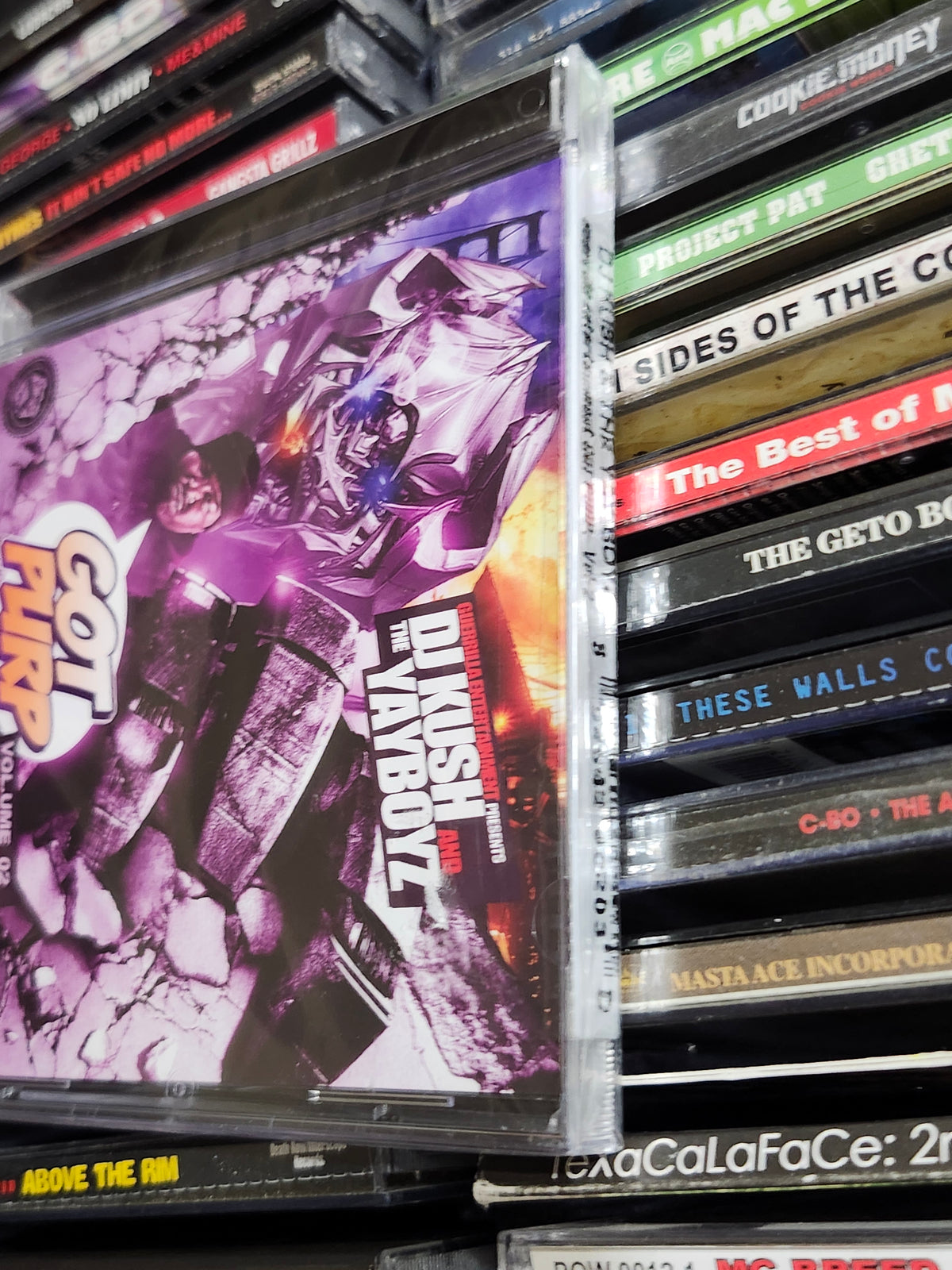 Got Purp Volume CD Cellski Keak Da Sneak Yukmouth B-Legit The Yayboyz The Jacka