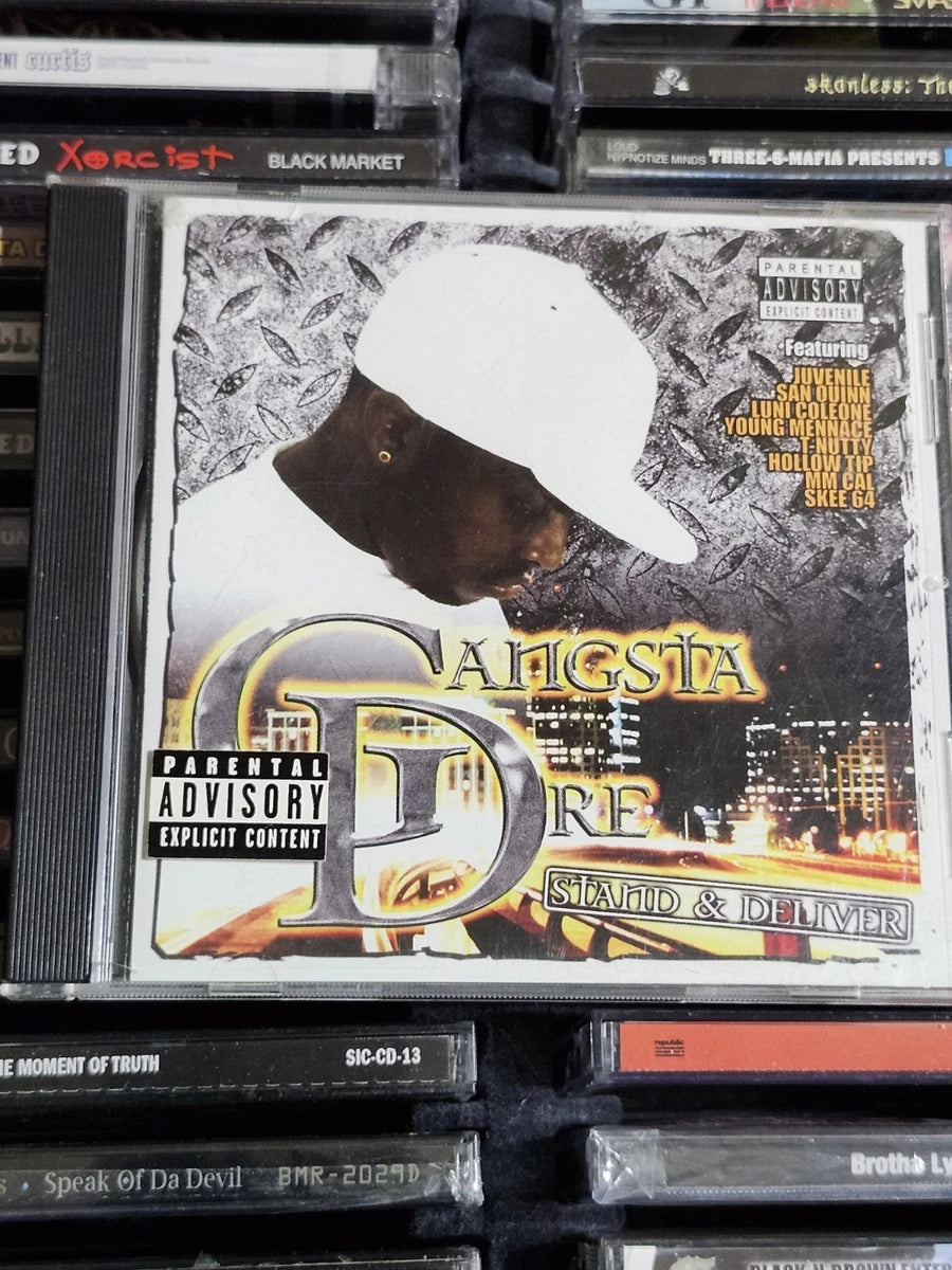 Gangsta Dre Stand & Deliver CD Juvenile San Quinn Luni Coleone T-Nutty Rare HTF