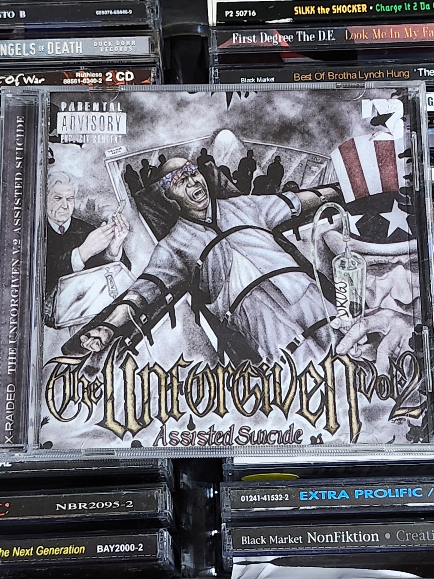 X-Raided - The Unforgiven Vol. 2: Assisted Suicide CD Rare HTF OOP