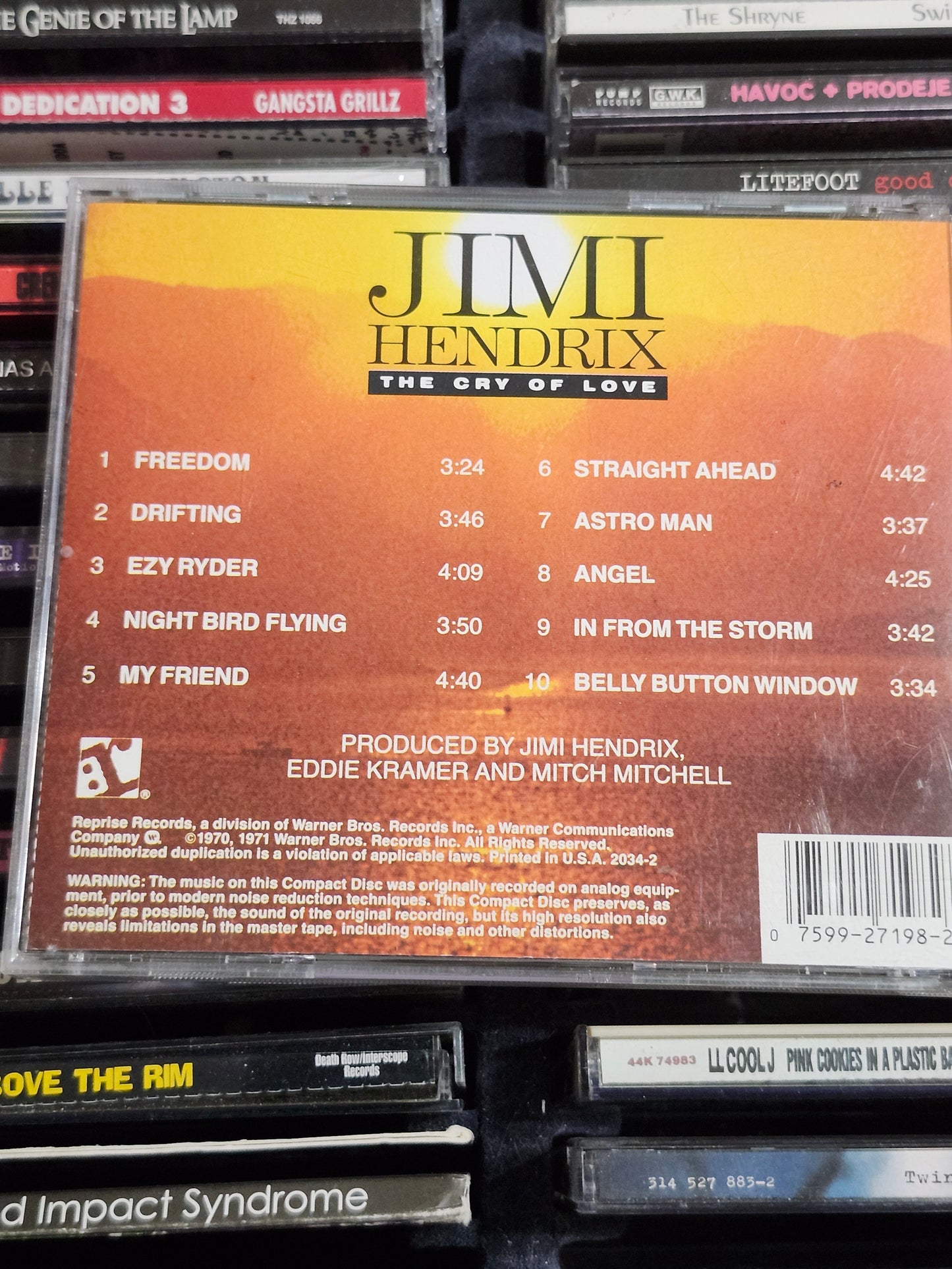 Jimi Hendrix - The Cry Of Love CD