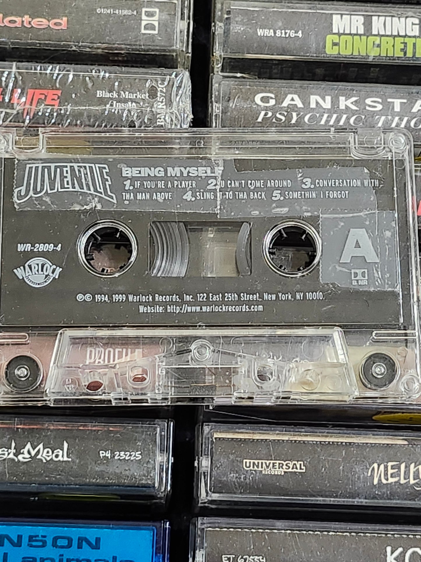 Juvenile Being Myself Cassette Tape Rare HTF OOP
