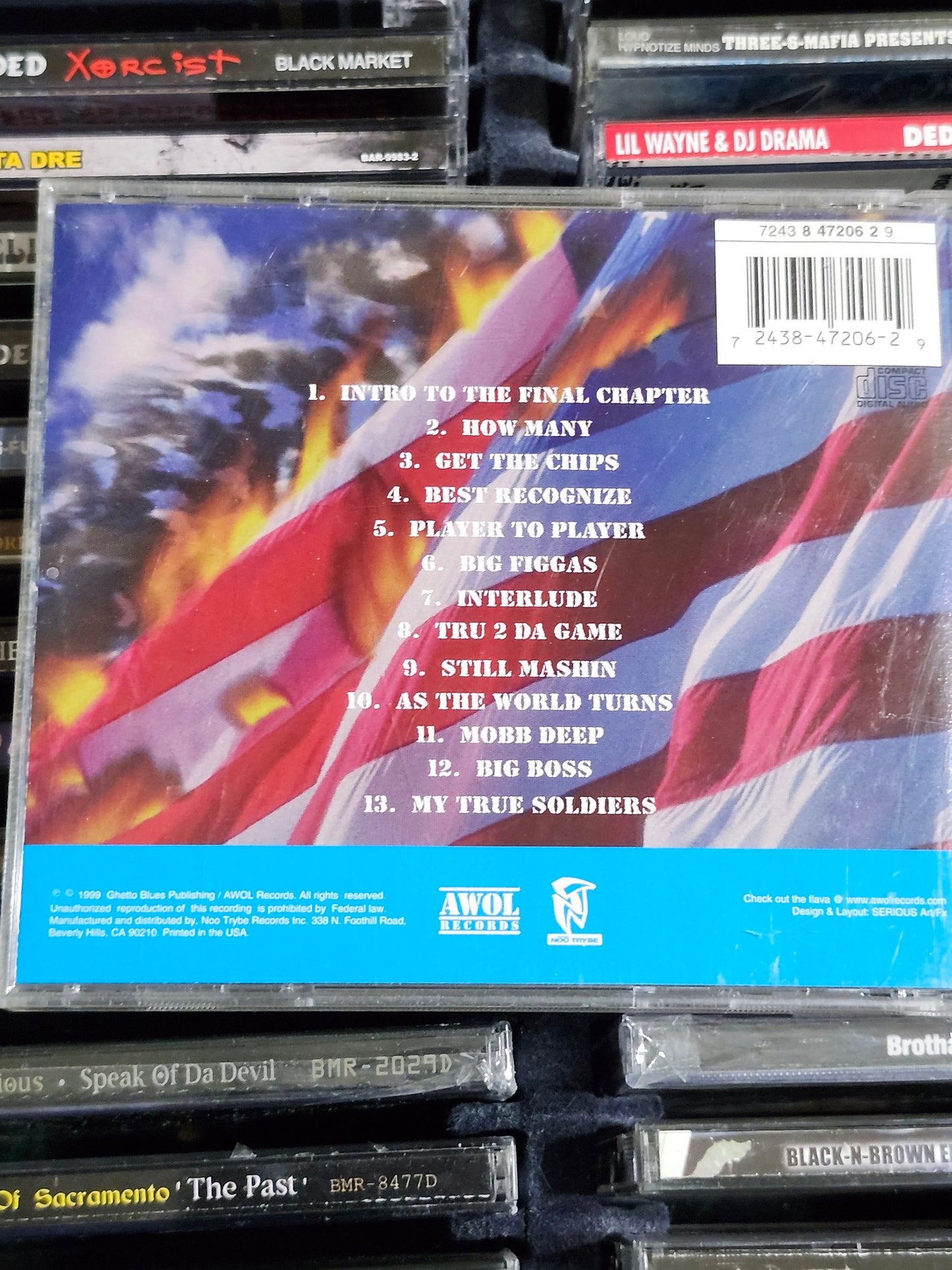 C-Bo Final Chapter CD AP9 Spice 1 Sacramento Norcal Cali Rap
