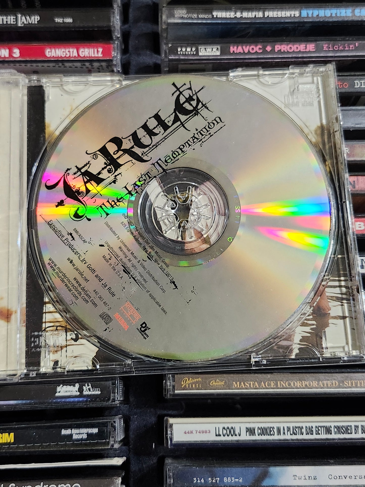 Ja Rule : The Last Temptation CD 2pac Ashanti Nas