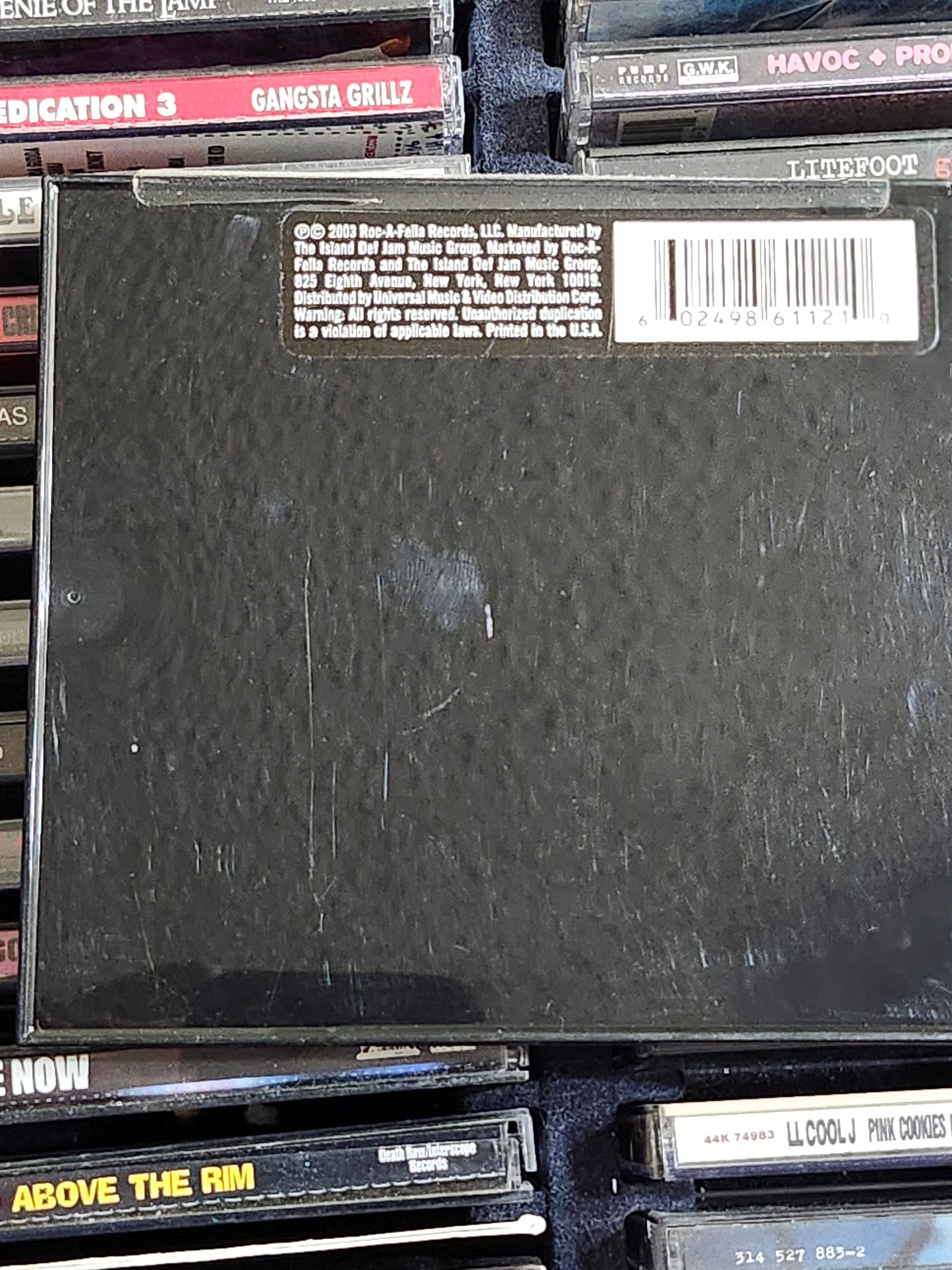 The Black Album All Black Edition Jay-Z CD HTF OOP Rare Limited Rap Hip-Hop
