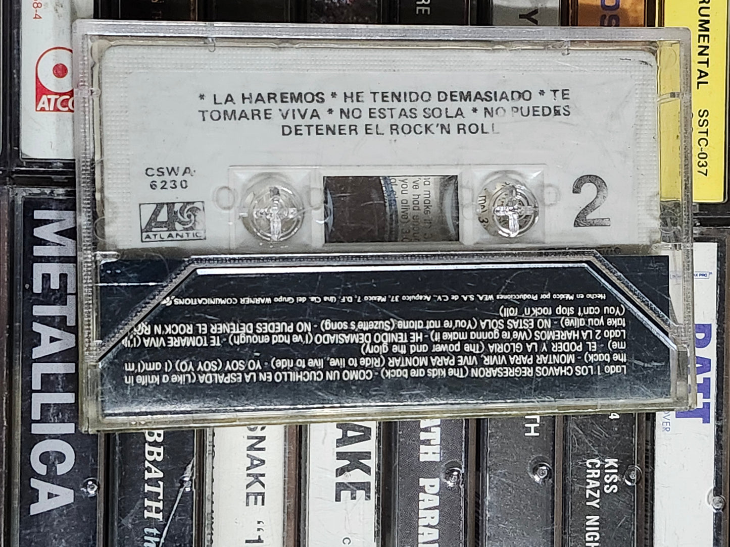 Twisted Sister You Can't Stop Rock N Roll Cassette Import Rare OOP Mexico
