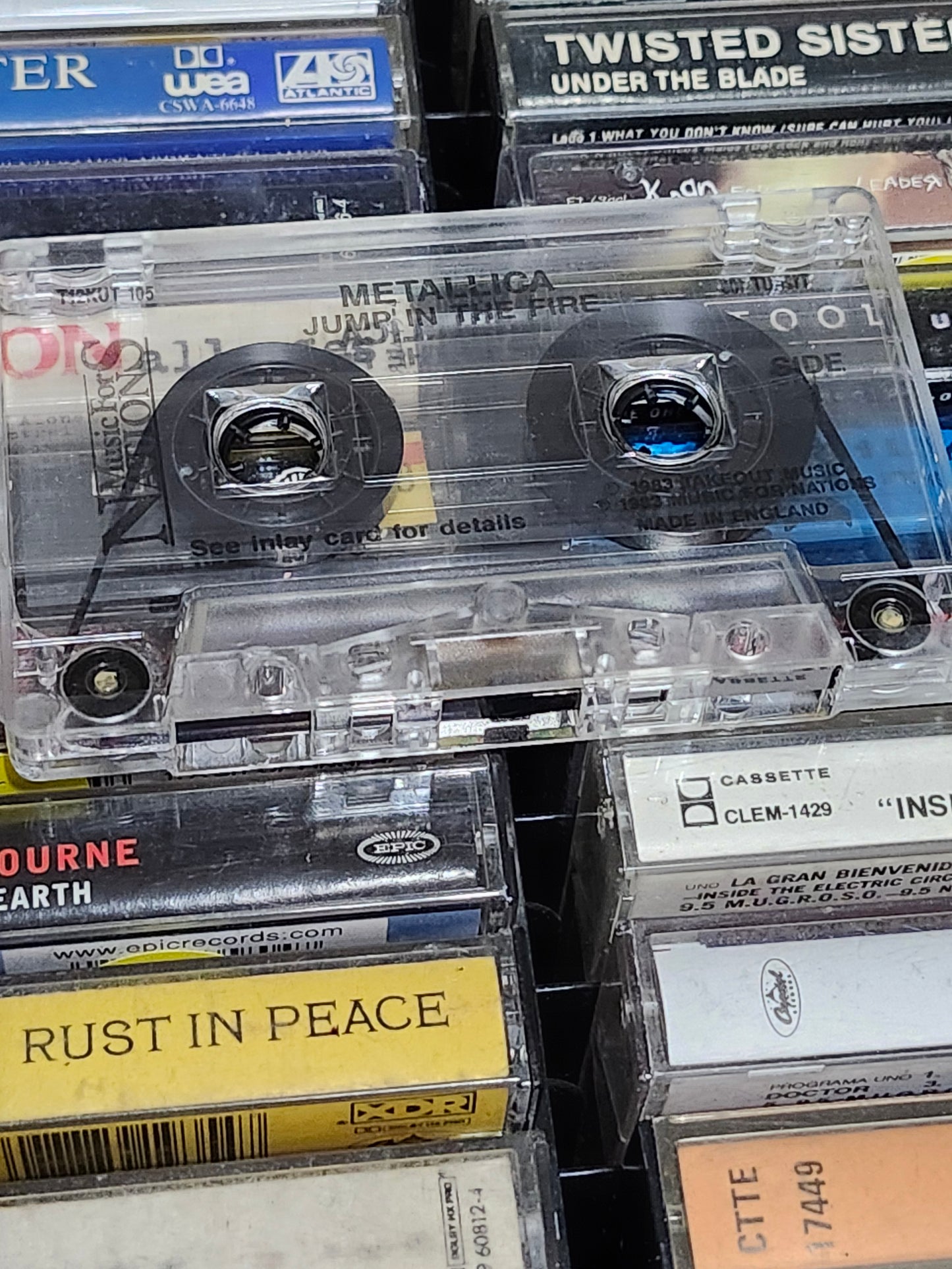 Metallica - Jump In The Fire Cassette