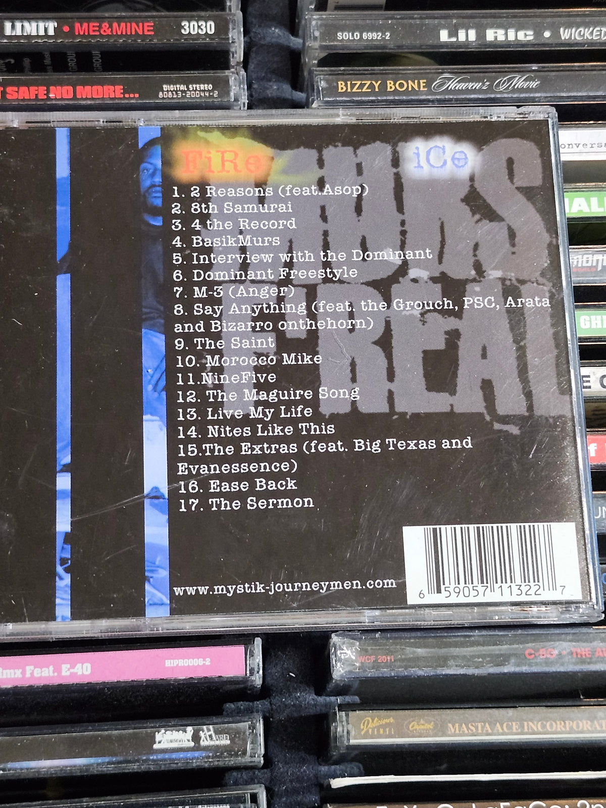 Murs F'real CD Signed Rare HTF OOP Living Legends Rap Grouch Asop Eligh
