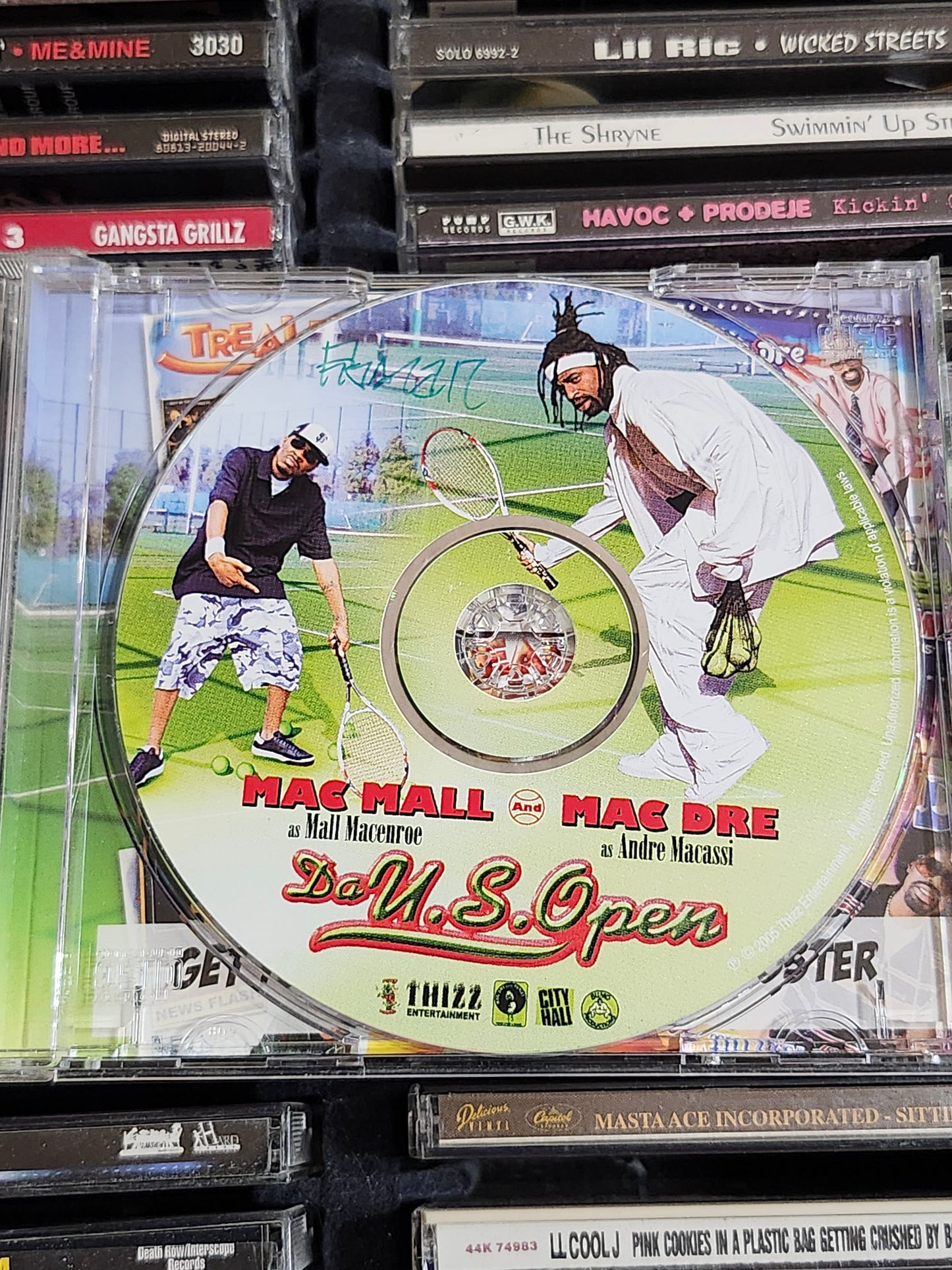 Mac Mall & Mac Dre - Da U.S. Open CD Thizz Rare HTF OOP