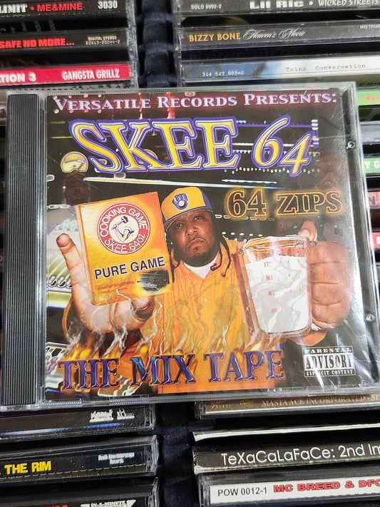 Skee 64 Zips Mixtape CD New Rare HTF OOP