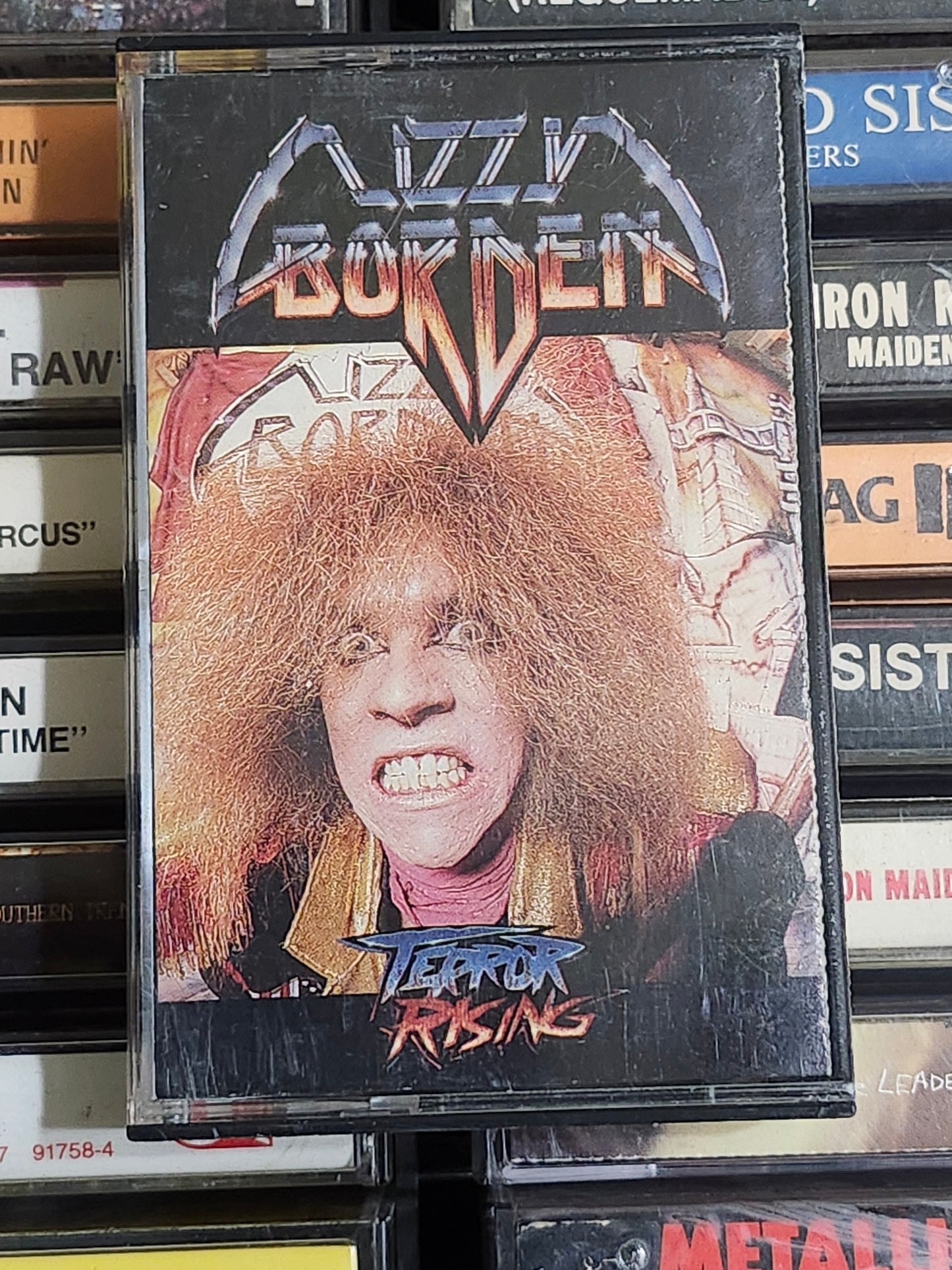 Lizzy Borden-Terror Rising Metal 1987 Cassette
