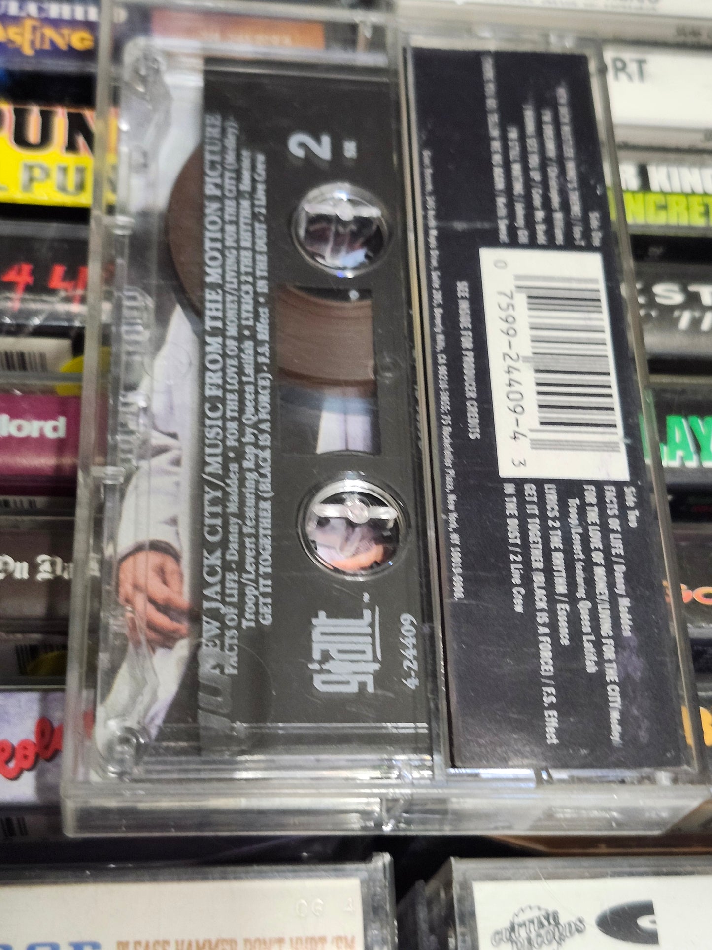 New Jack City Soundtrack Cassette Ice-T 2 Live Crew Queen Latifah