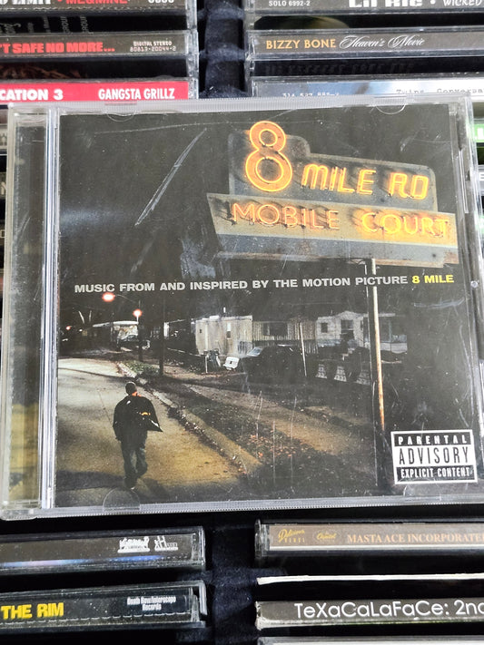 8 Mile Soundtrack CD Eminem 50 Cent