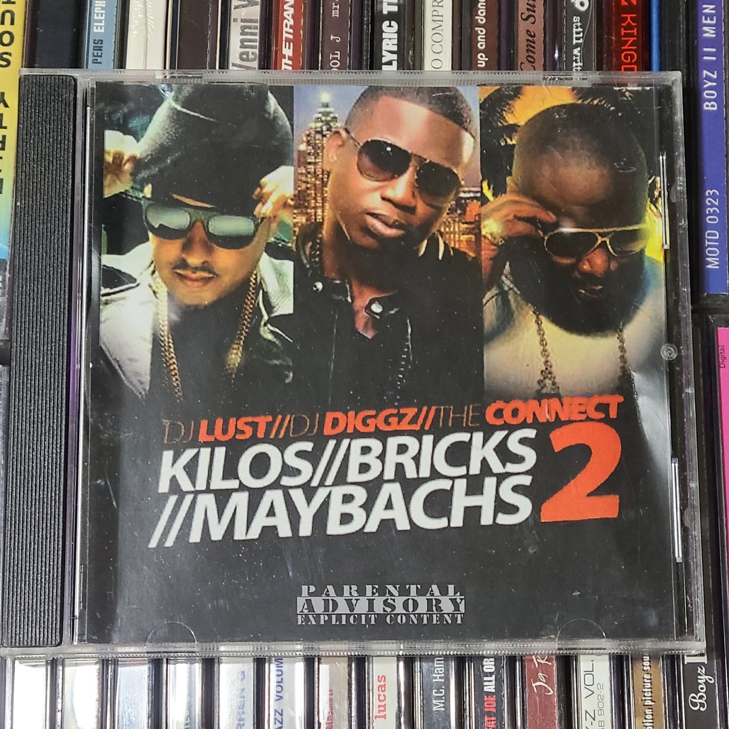 Dj Lust DJ Diggz The Connect CD Mixtape Waka Flocka French Montana Rock Ross