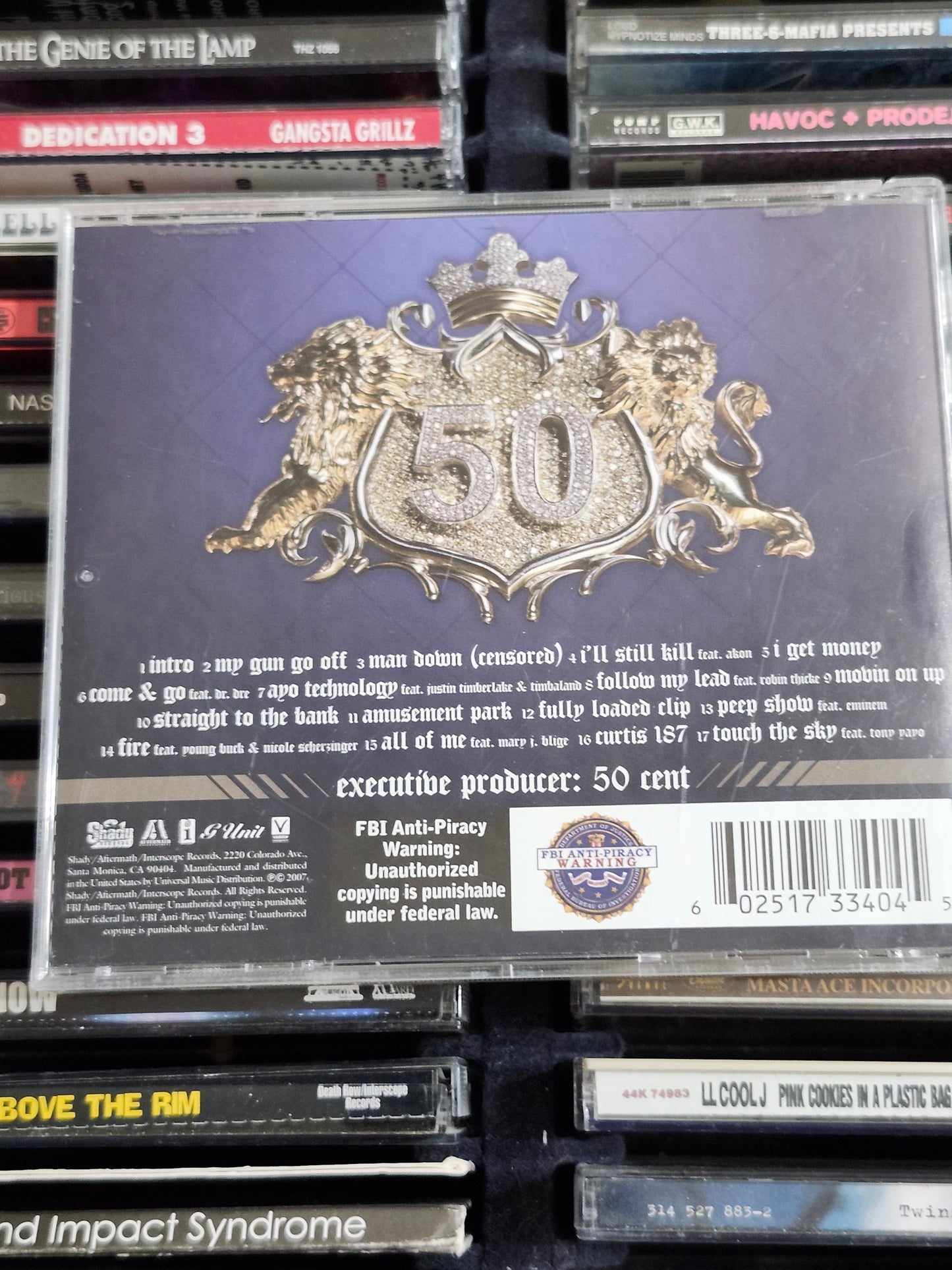 50 Cent Curtis CD Eminem G-Unit