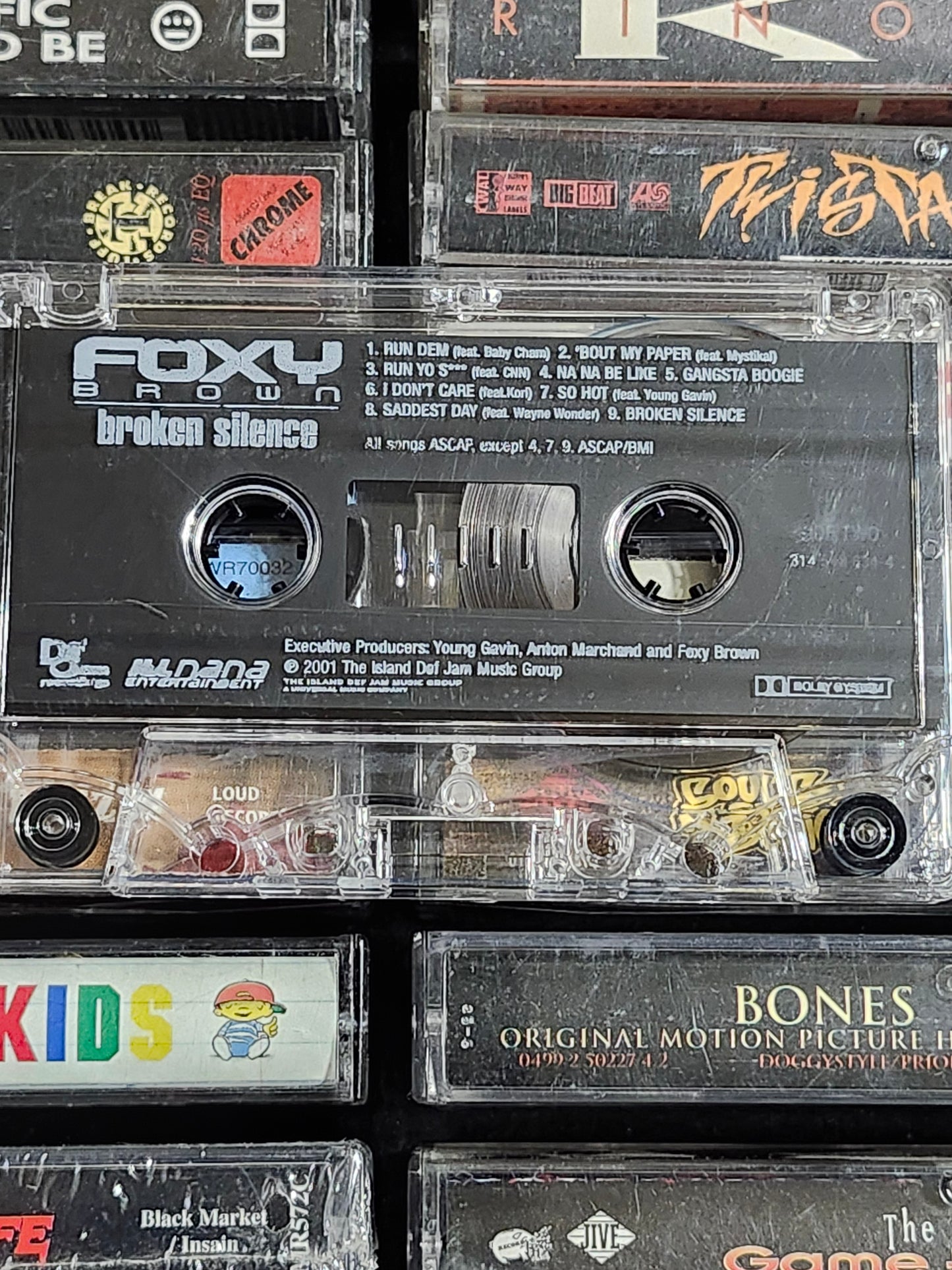 Foxy Brown Broken Silence Cassette Rare HTF OOP