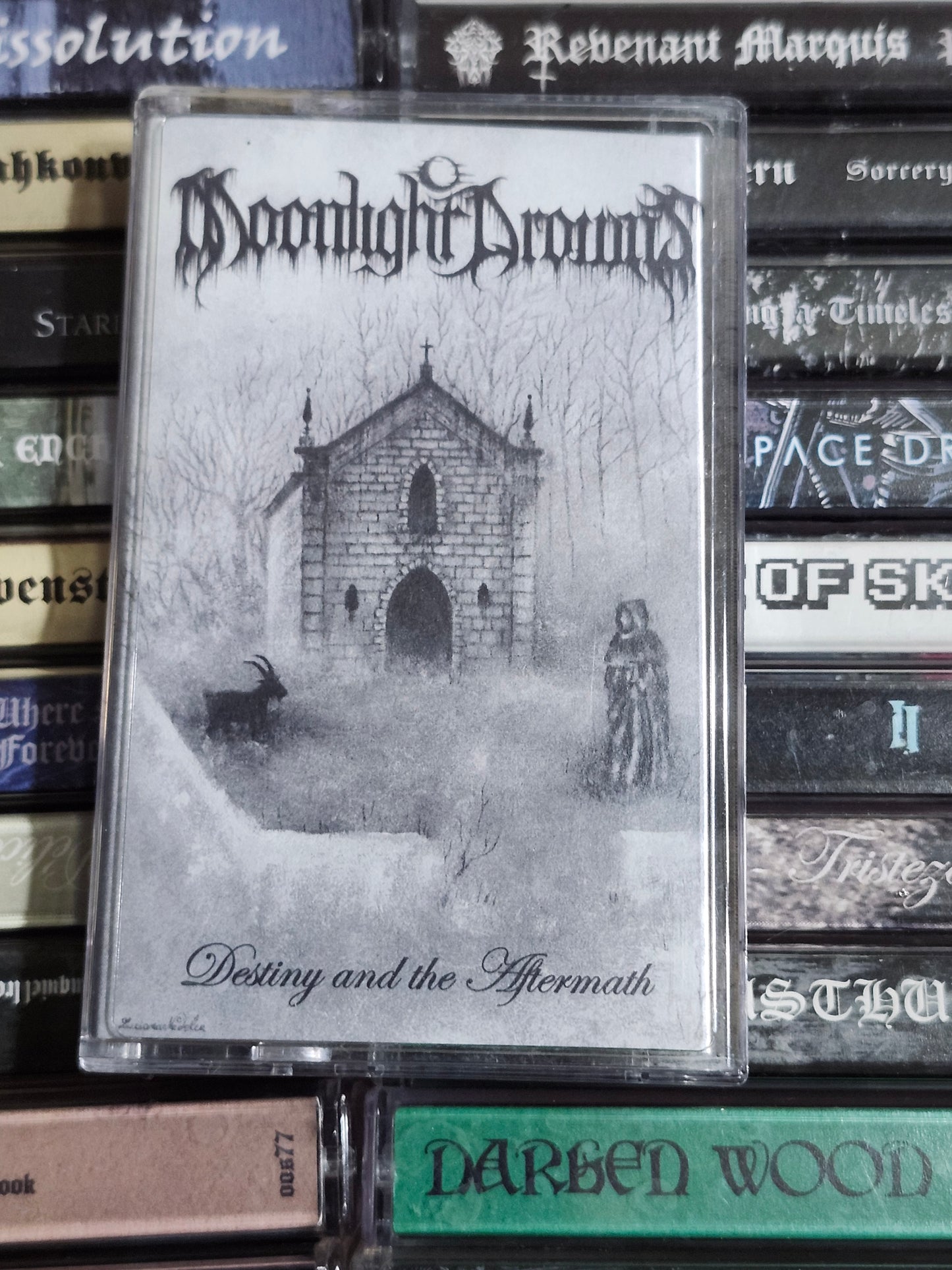 Moonlight Drowns Destiny And The Aftermath Cassette Rare HTF OOP Metal