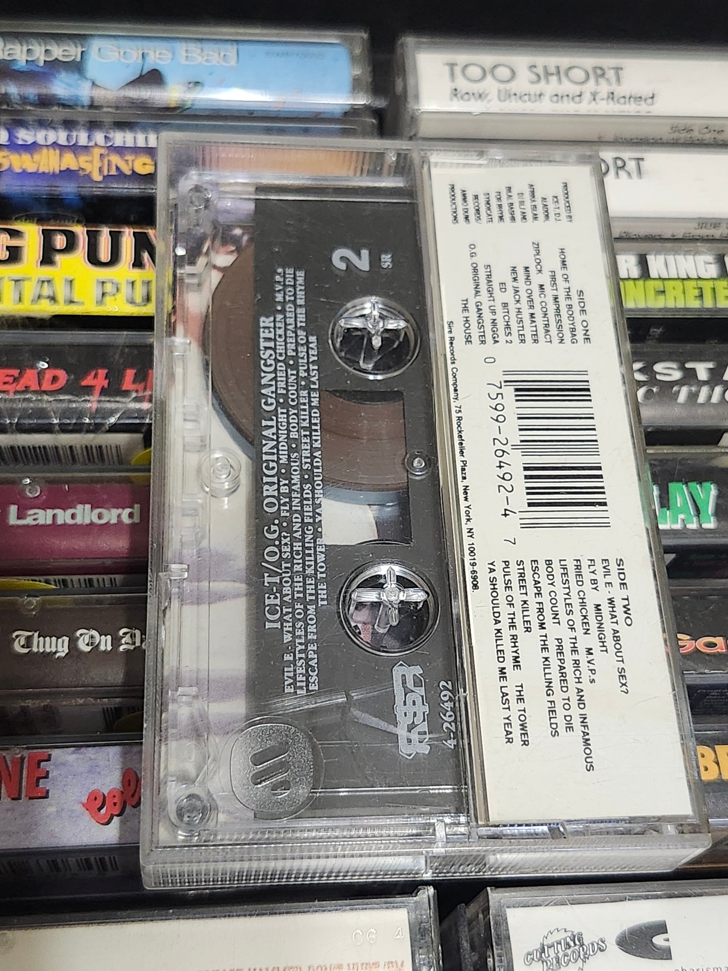 Ice-T - O.G. Original Gangster Cassette Tape OG
