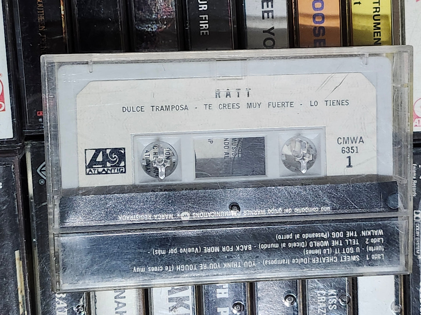 Ratt Cassette Tape Rare