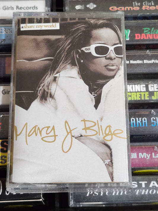 Mary J. Blige Share My World Cassette