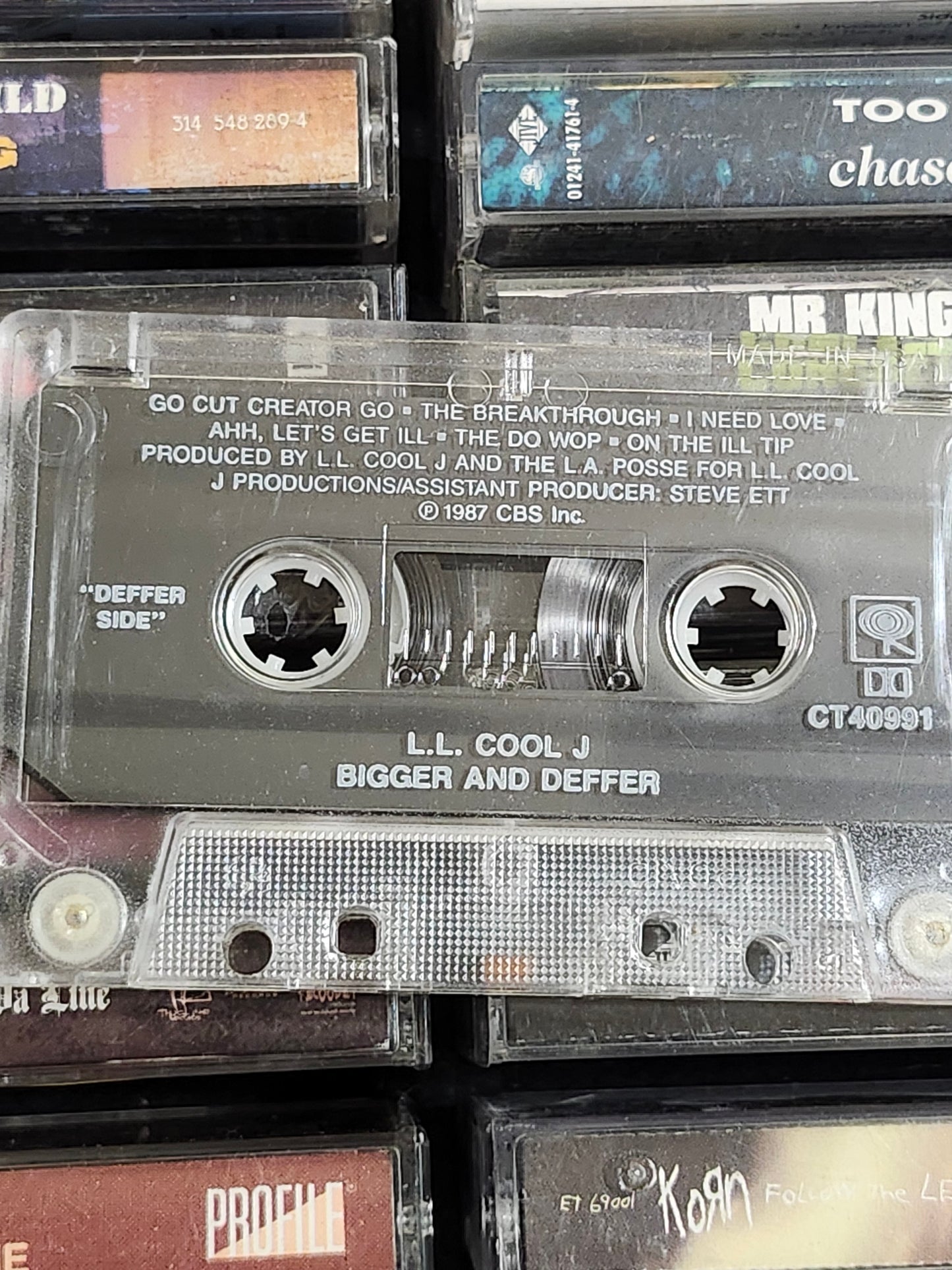 L.L. Cool J Bad Cassette Bigger And Deffer