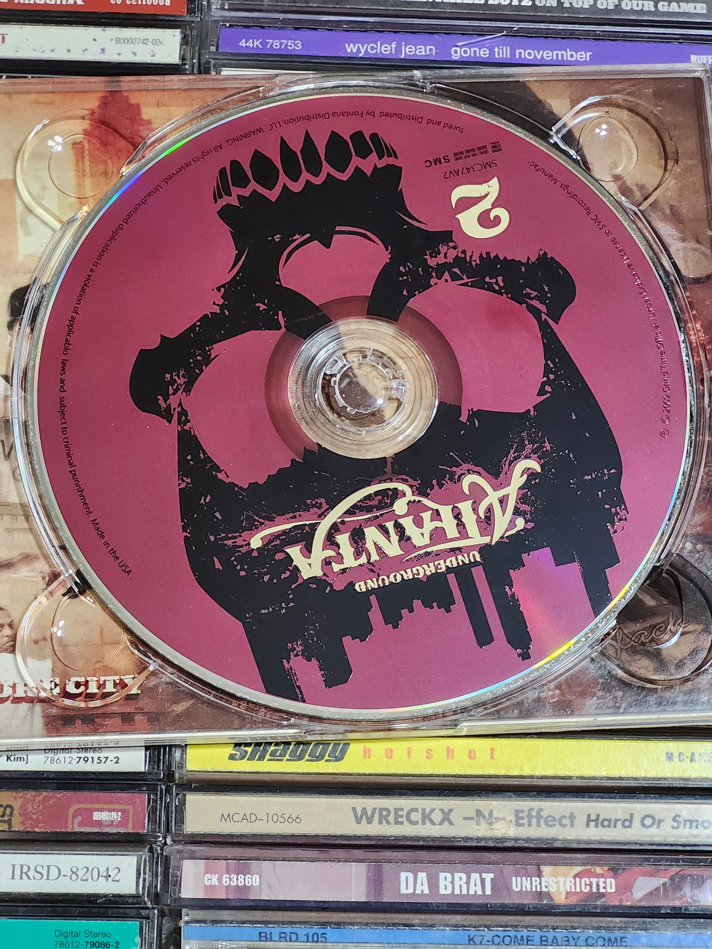 Killer Mike Underground Atlanta CD Rare HTF OOP Gucci Mane OJ Da Juiceman Cy Hi