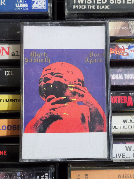 Black Sabbath Born Again Cassette Tape