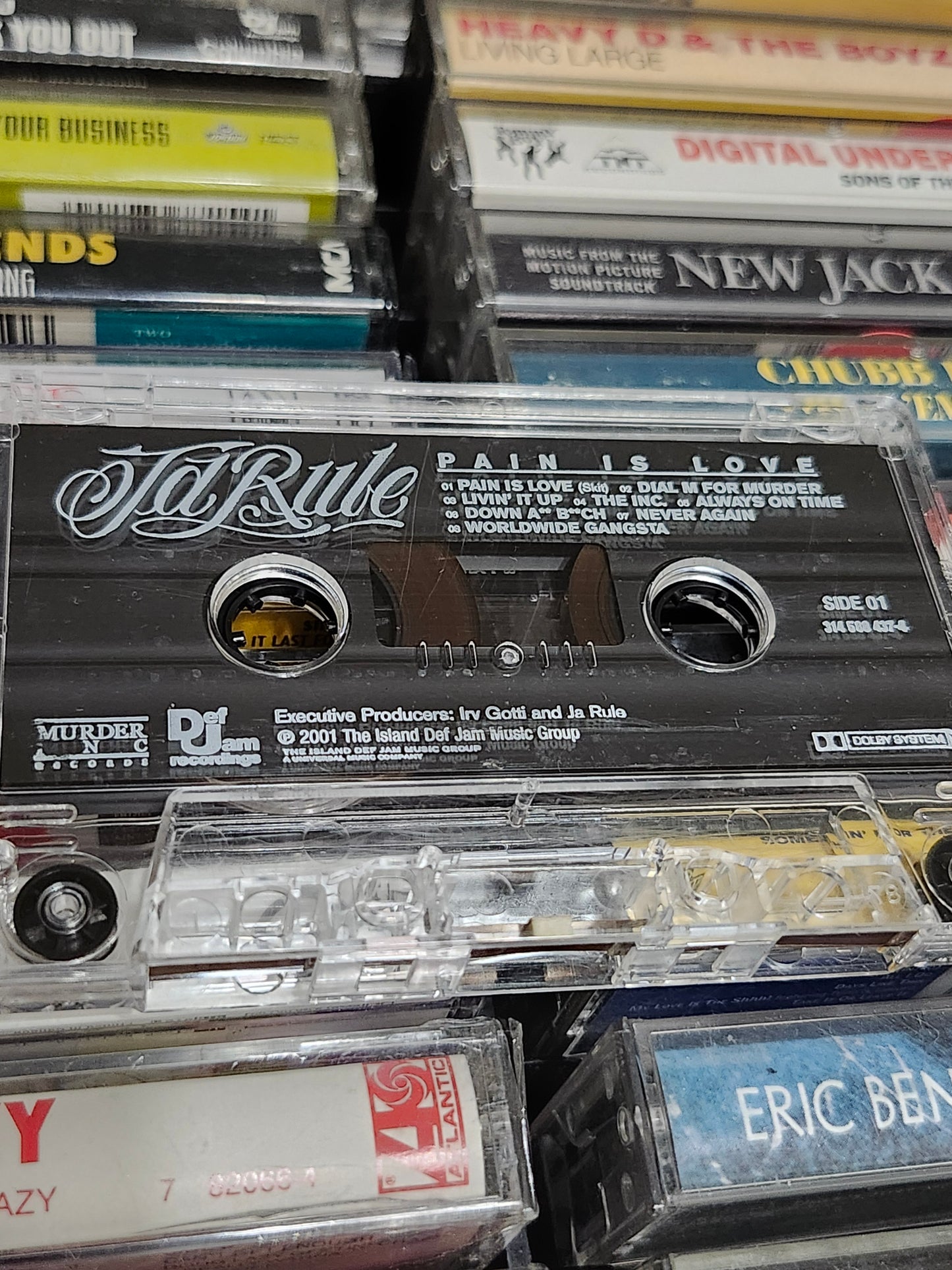 Ja Rule Pain Is Love Cassette Rare HTF OOP