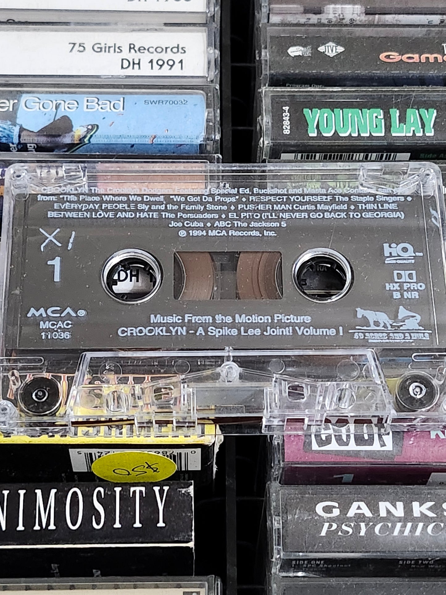 Crooklyn Volume 1 Spike Lee Cassette Curtis Mayfield Buckshot Masta Ace