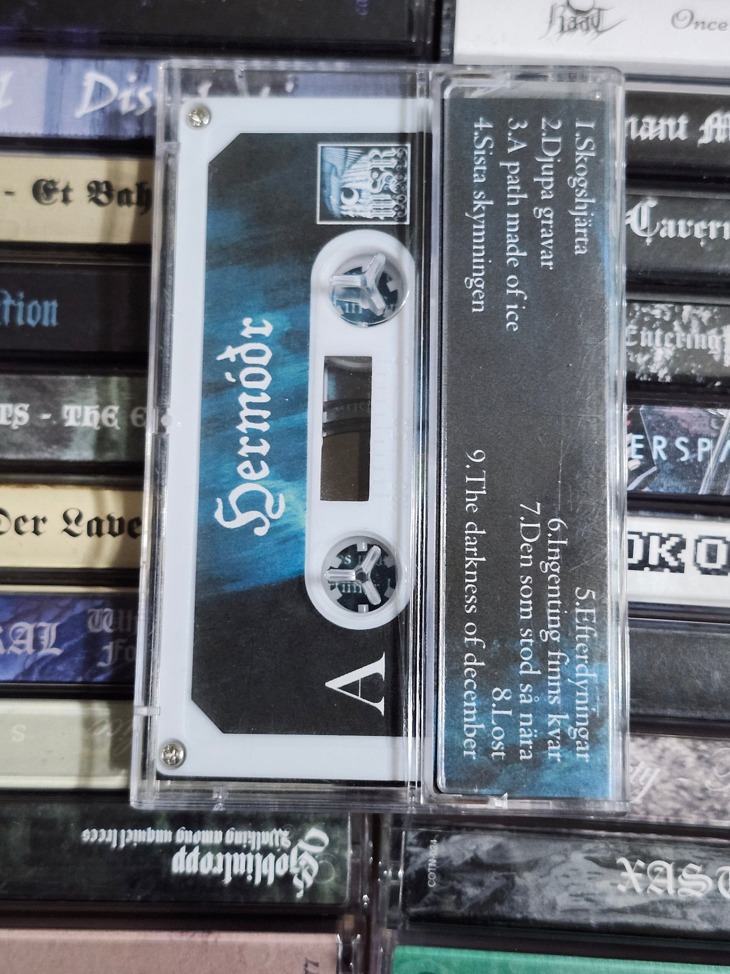 Hermódr - The Darkness Of December Cassette Rare HTF OOP