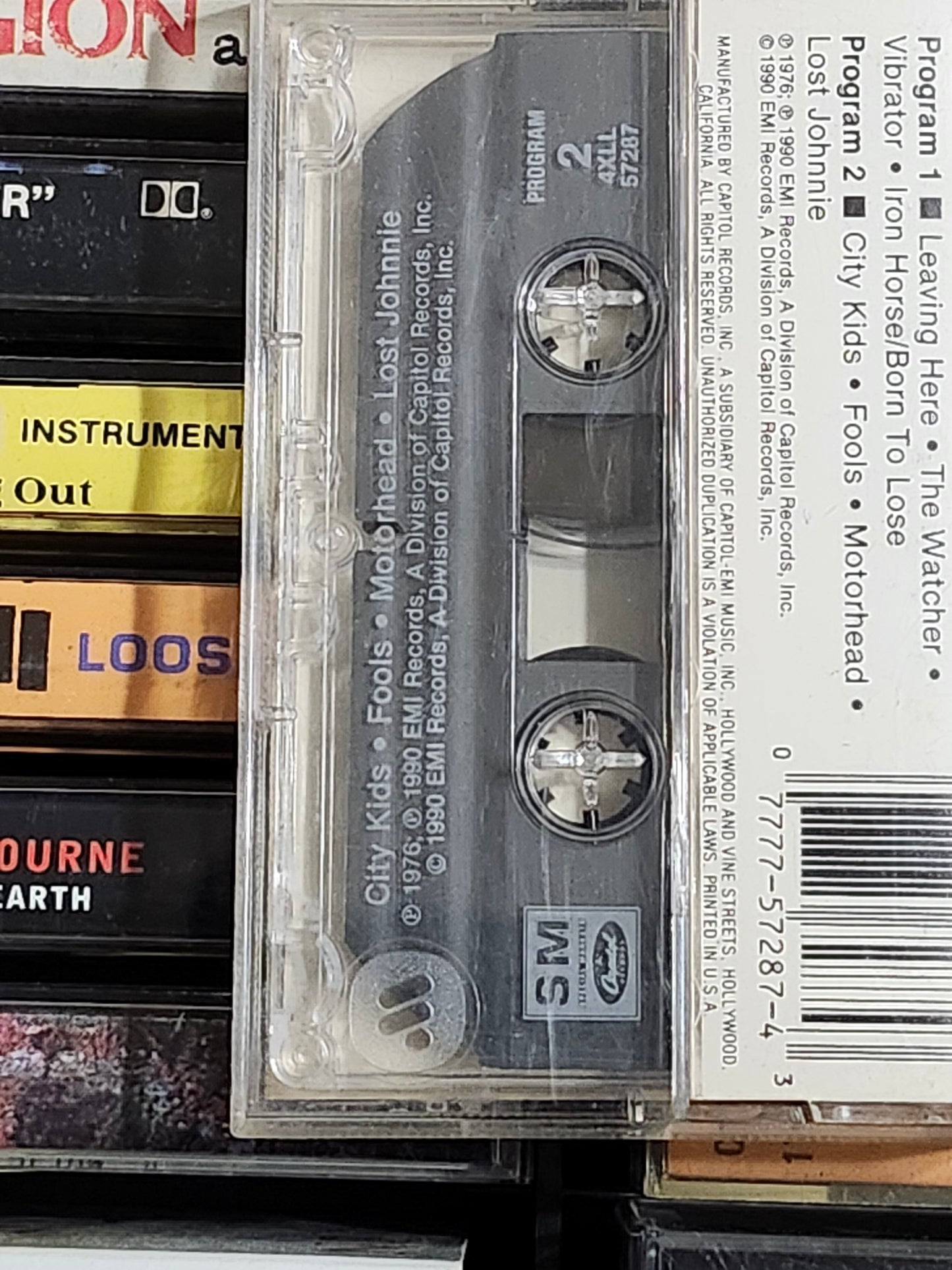Motorhead Play It Loud! The Best Of Cassette