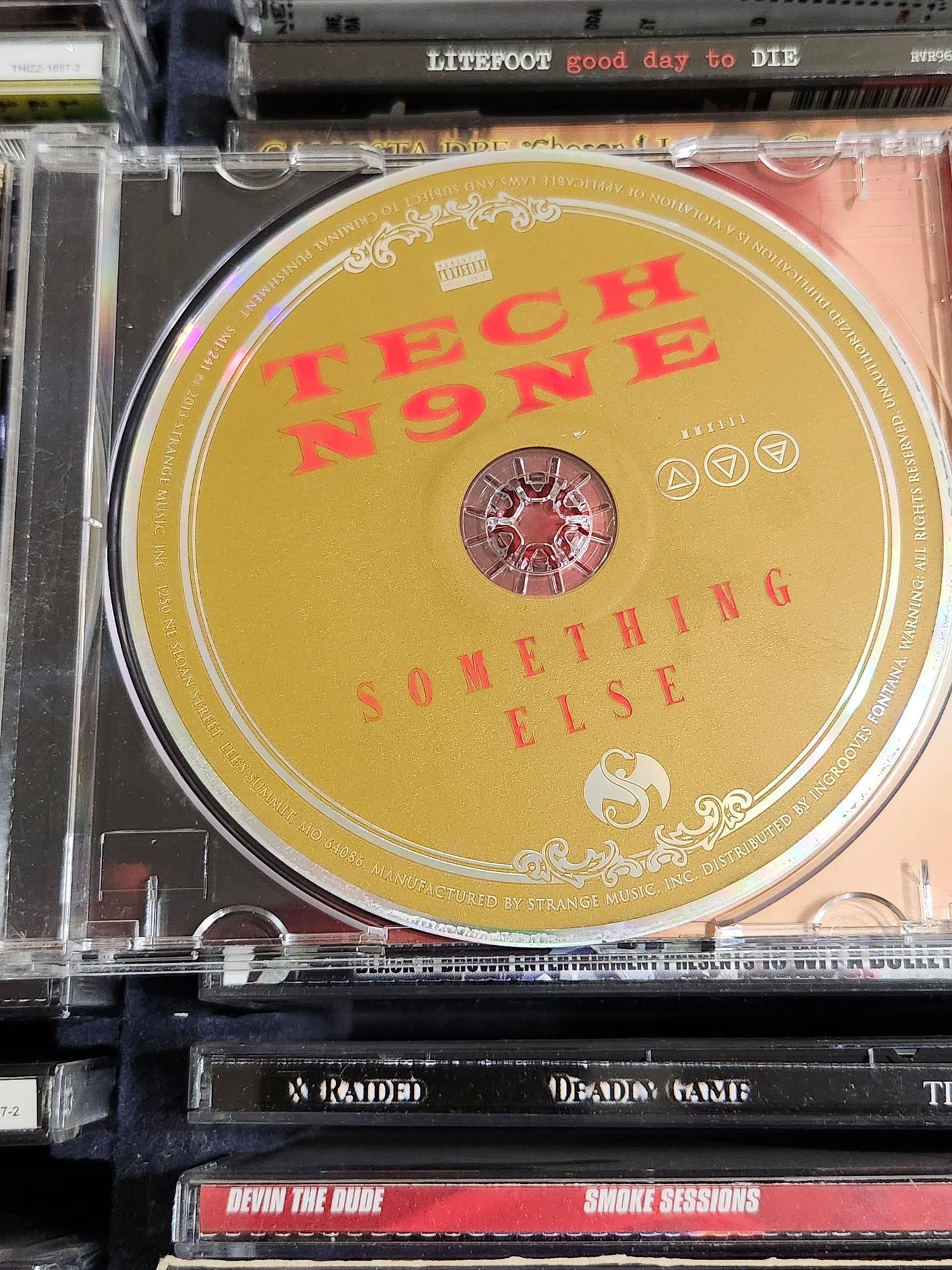 Tech N9ne Something Else CD Serj Tankian Wiz Khalifa Kendrick Lamar Big Kritt