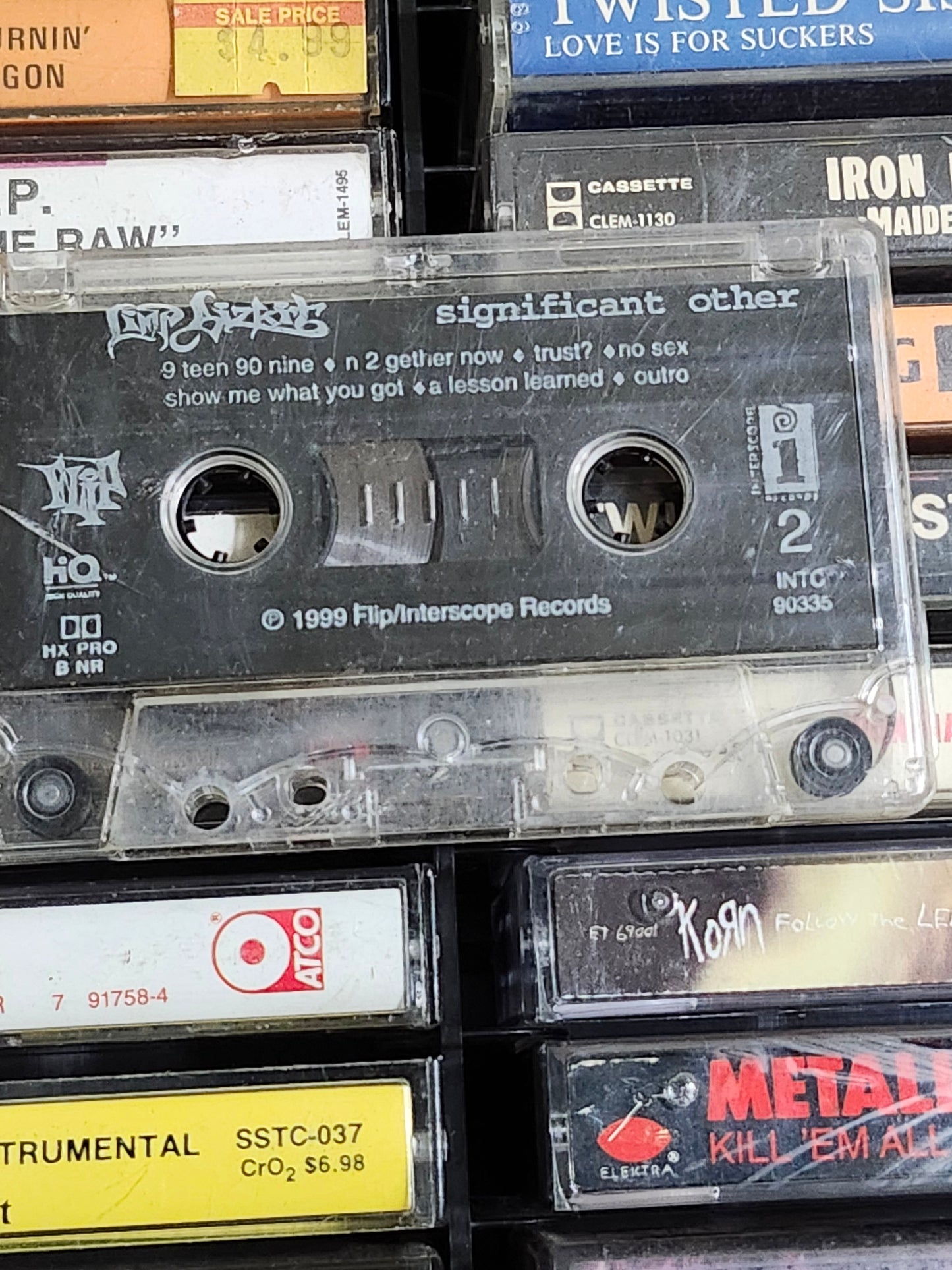 Limp Bizkit Significant Other Cassette