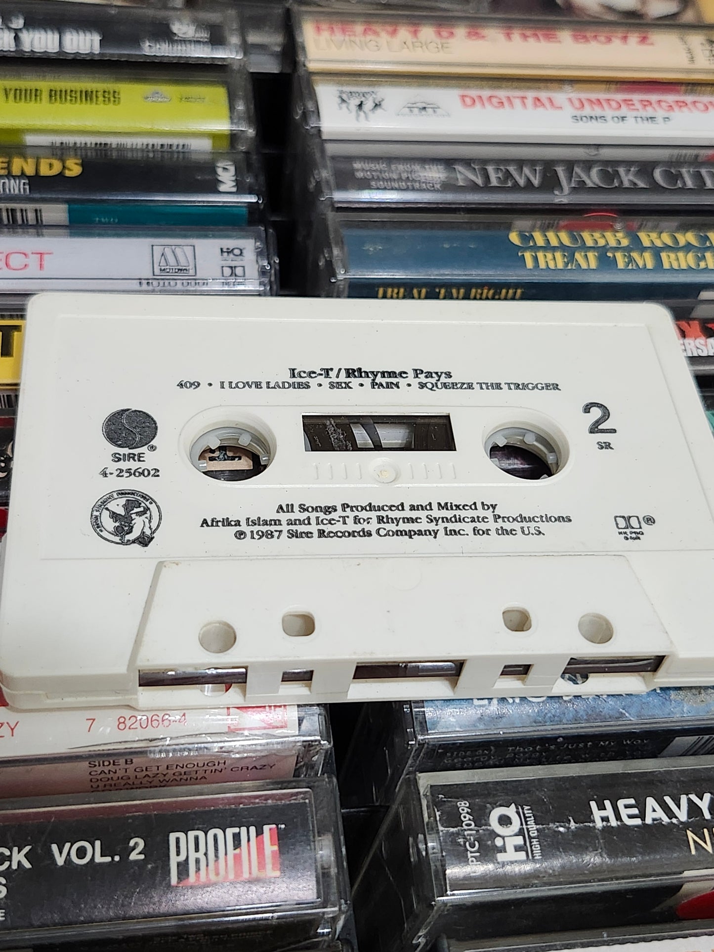 Ice-T Rhyme Pays Cassette