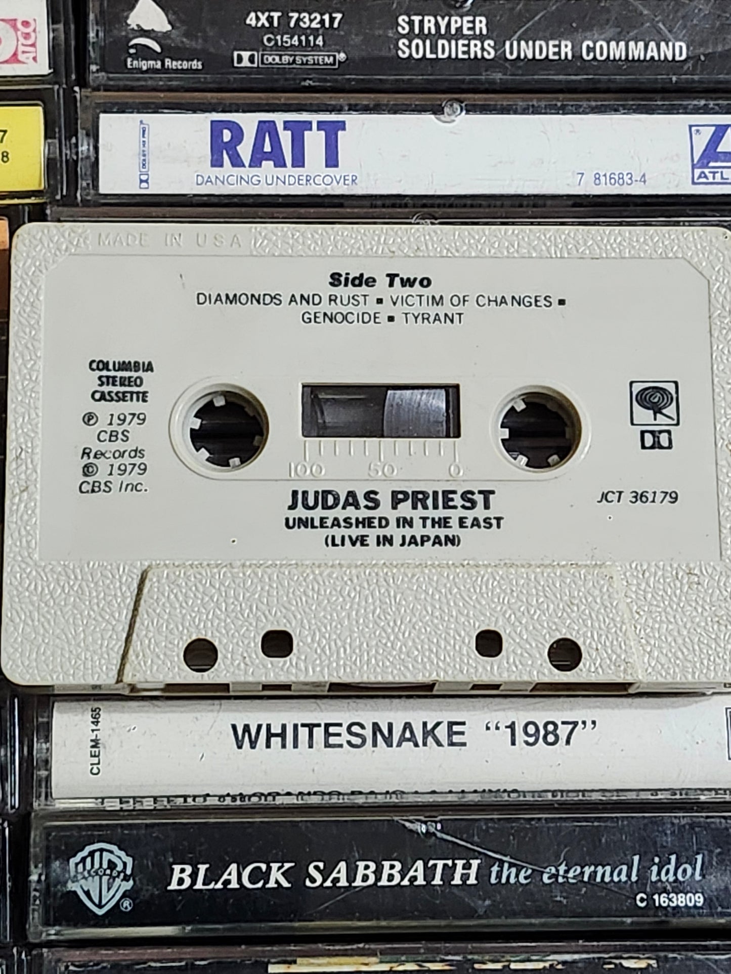 Judas Priest - Unleashed In The East (Live In Japan) Cassette Tape